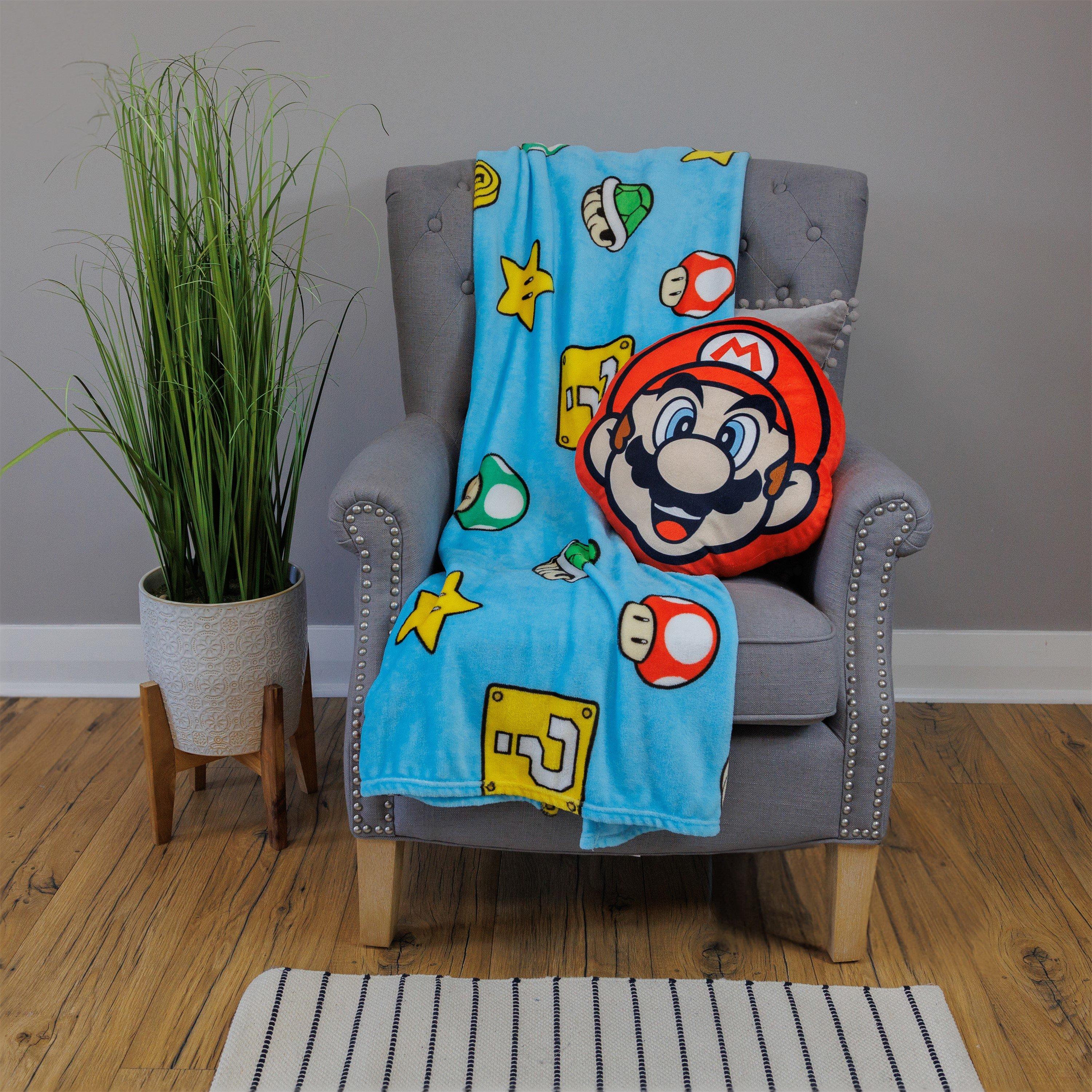 Multi - Super Mario - Nintendo Mario Shaped Cushion - 6