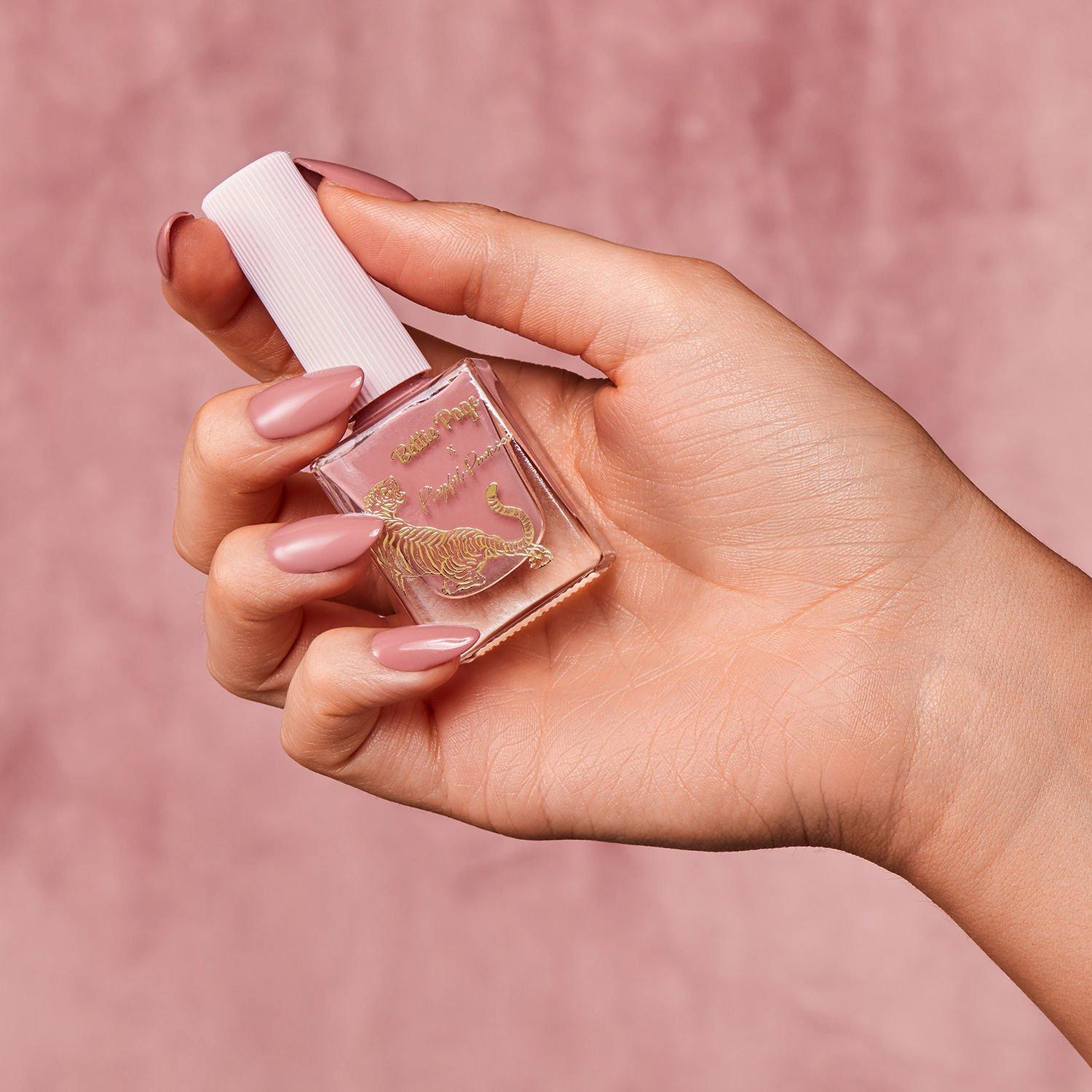Dusty Pink - Playful Promises - Bettie Page Long Lasting Eco Nail Polish - 2