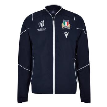 Macron Macron Italy Rugby Jacket 2023 2024 Adults