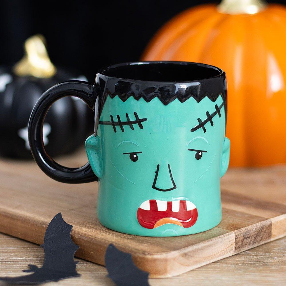 Green - Something Different - Frank Monster Head Mug - 1