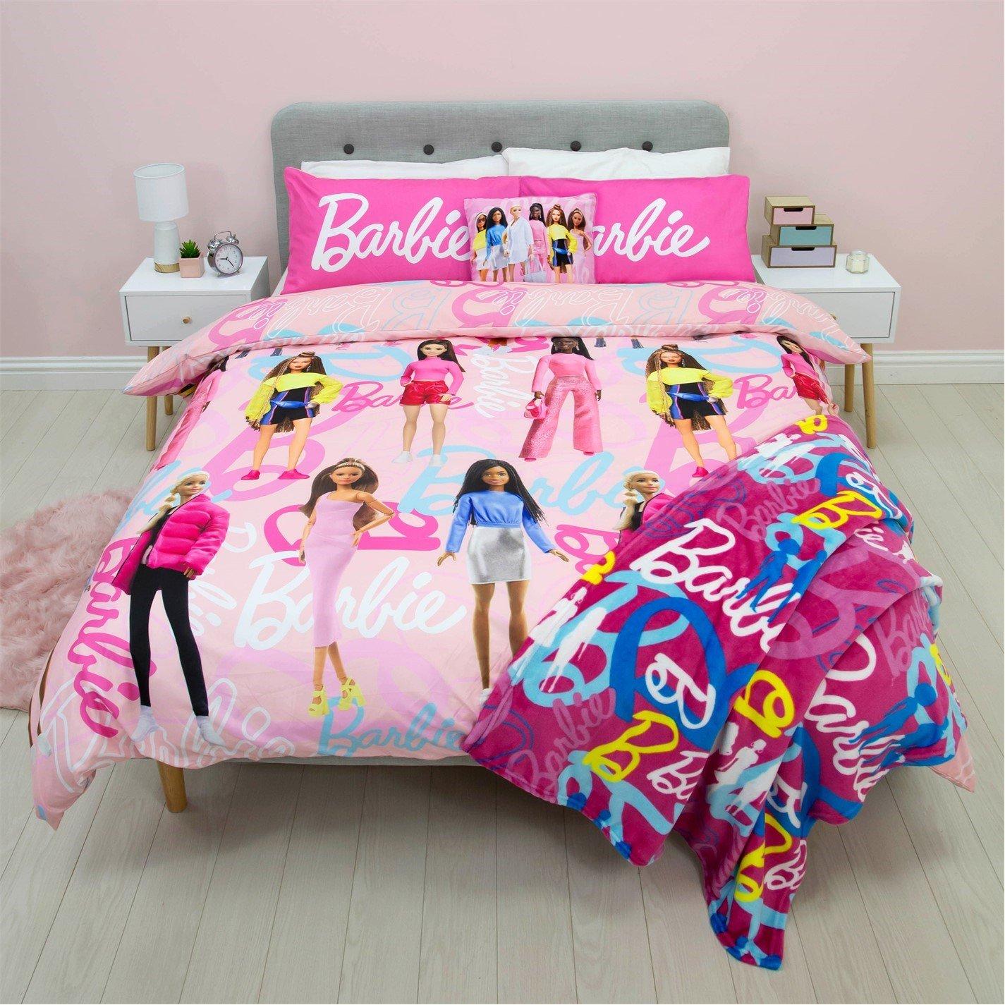 Multi - Barbie - Barbie Unboxed Double Duvet - 1