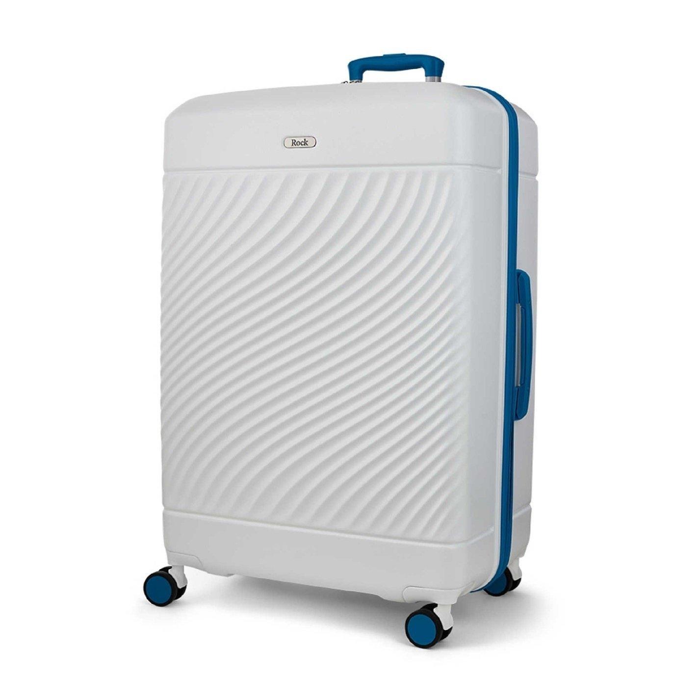 White/Blue - Rock - Rock Love Island Suitcase White/Blue - 2