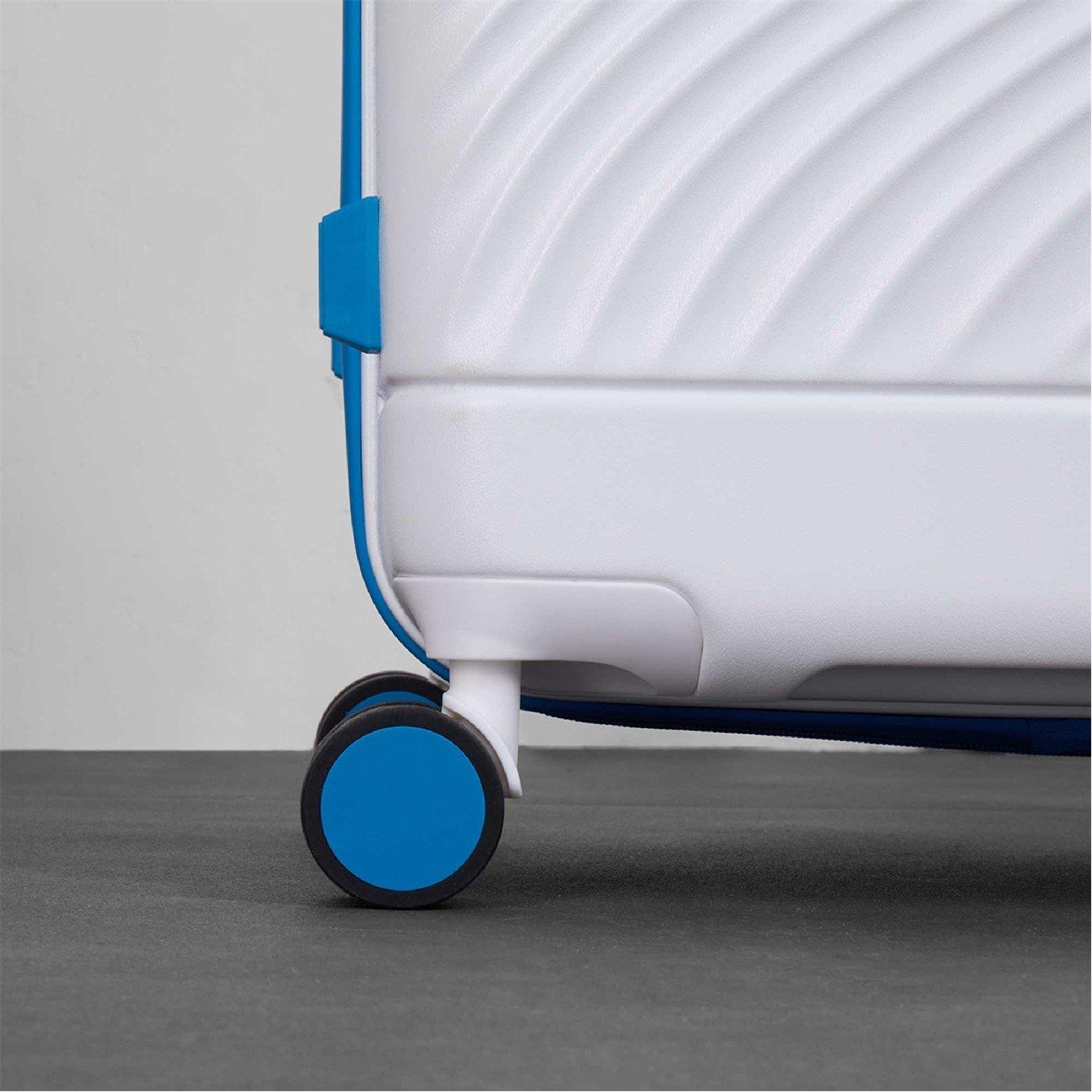 White/Blue - Rock - Rock Love Island Suitcase White/Blue - 3