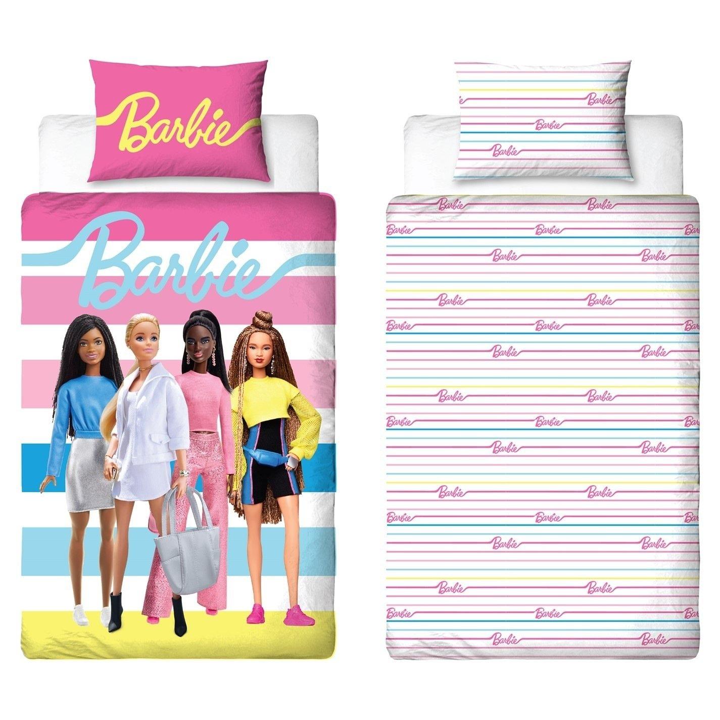 Multi - Barbie - Barbie Unboxed Single Panel Duvet - 6