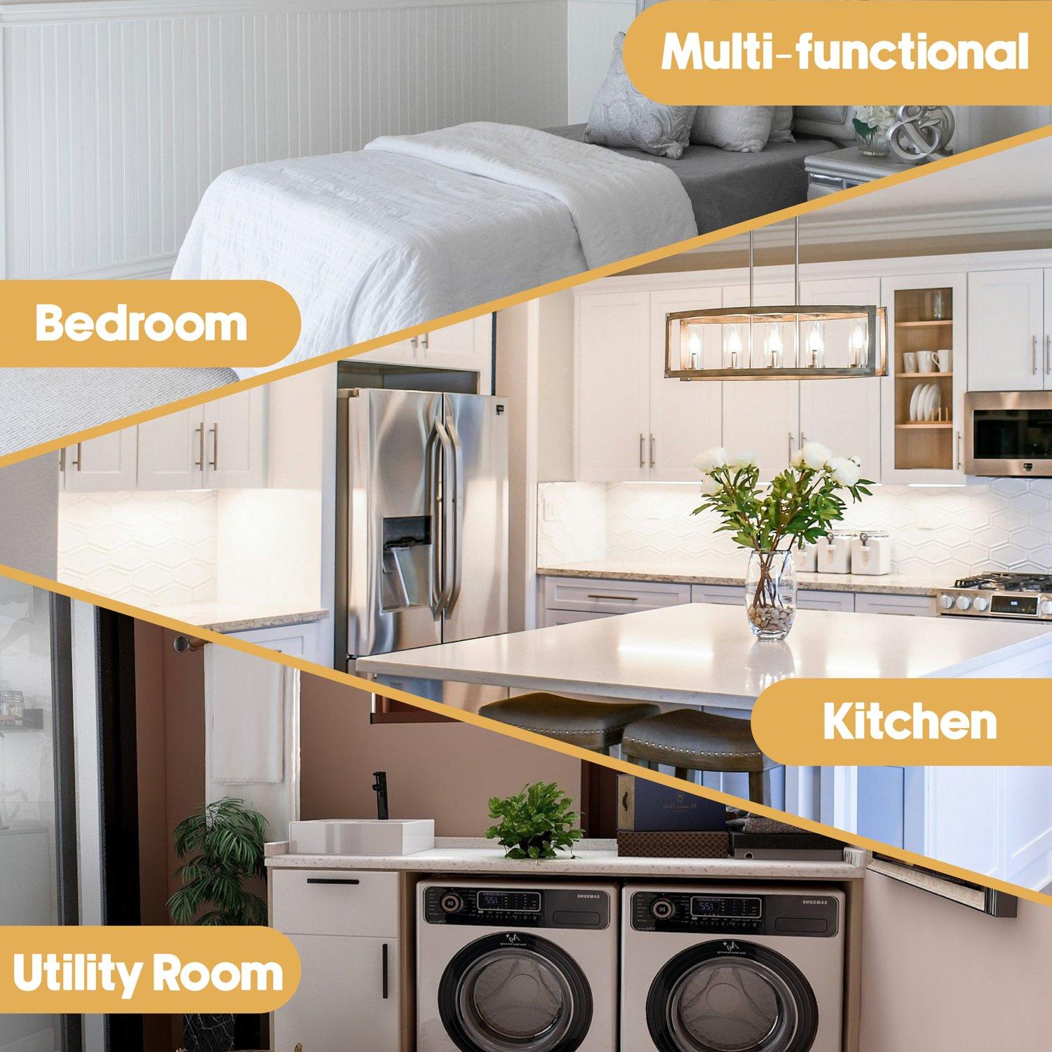 Clear - JVL - Clip Lid Plastic S/Box 6Wheels - 60L S/4 - 7