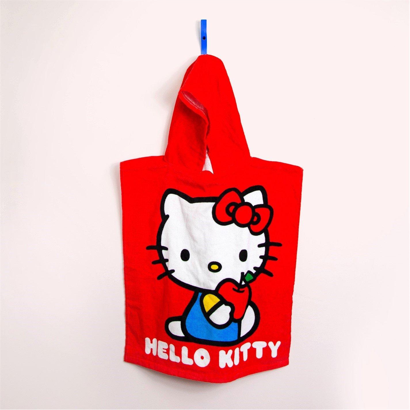 Hello Kitty  Kids Cheeky Poncho Towel - 