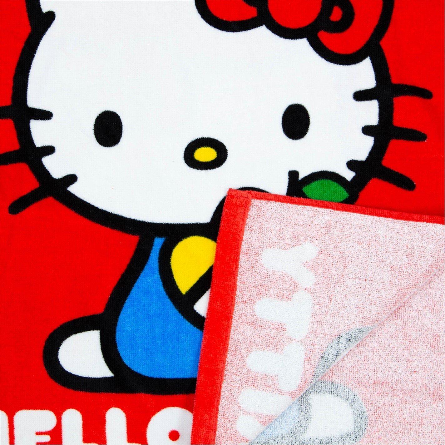 Multi - Hello Kitty - Hello Kitty Cheeky Poncho Towel - 4