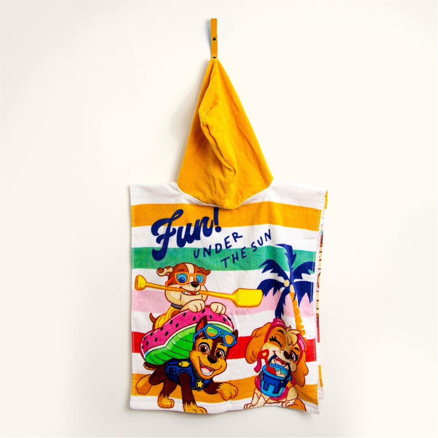 Multi - Paw Patrol - Paw Patrol Sunny Poncho Towel - 2
