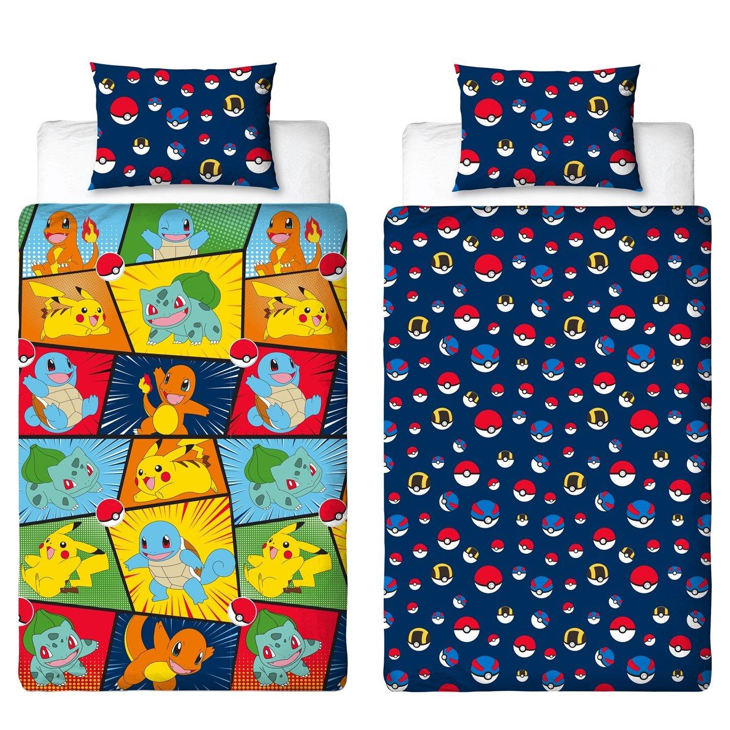 Multi - Pokemon - Pokemon Retro Single Duvet - 6