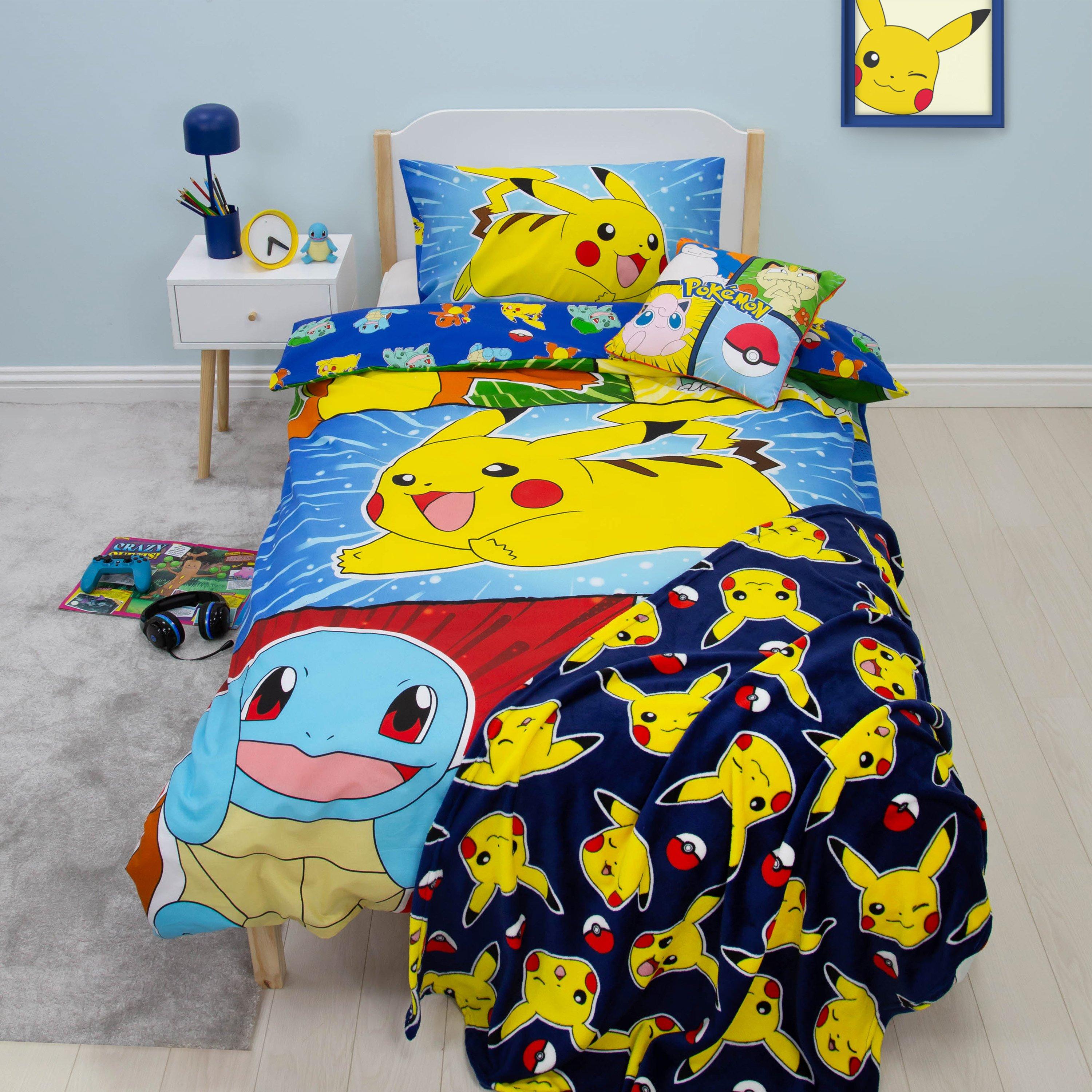Multi - Pokemon - Pokemon Retro Single Panel Duvet - 1