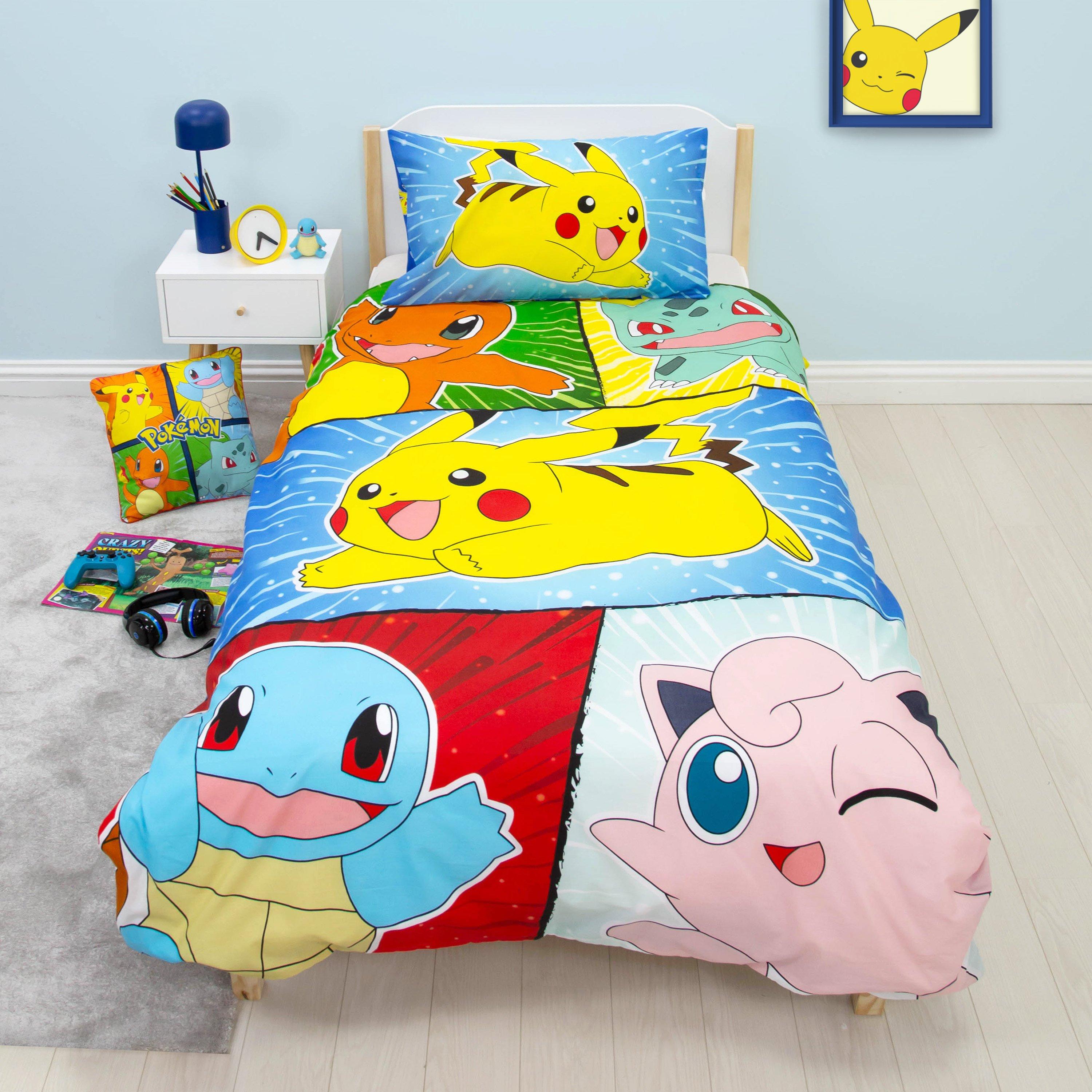 Multi - Pokemon - Pokemon Retro Single Panel Duvet - 2