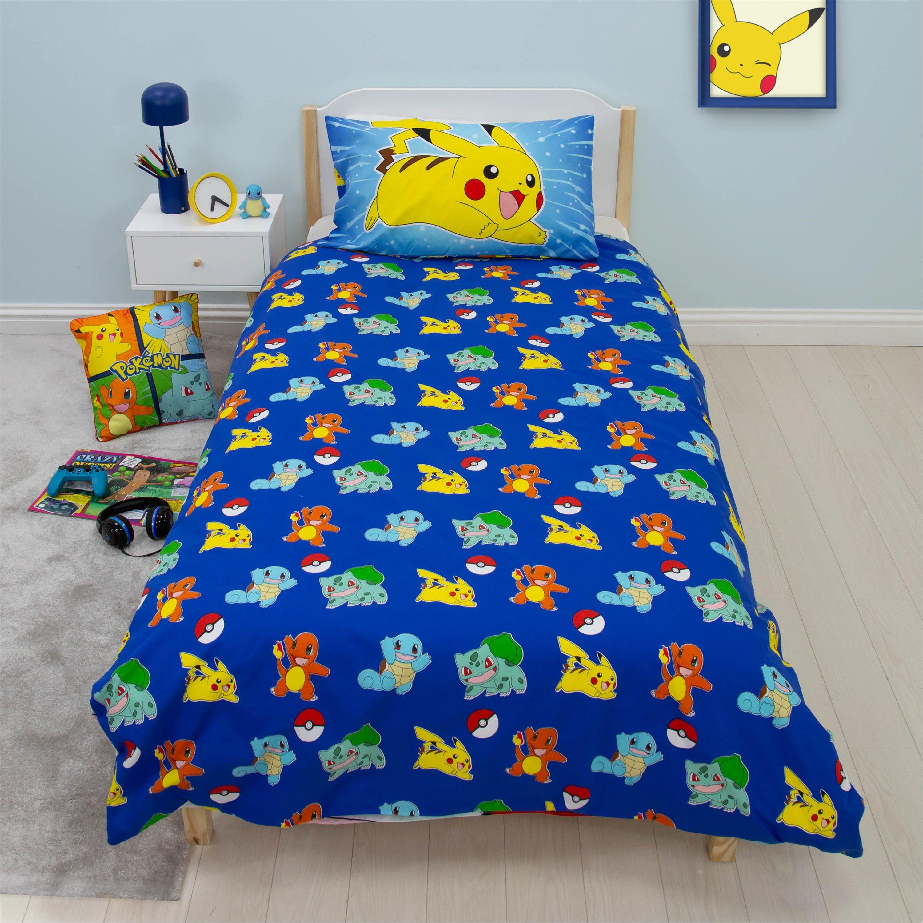 Multi - Pokemon - Pokemon Retro Single Panel Duvet - 3