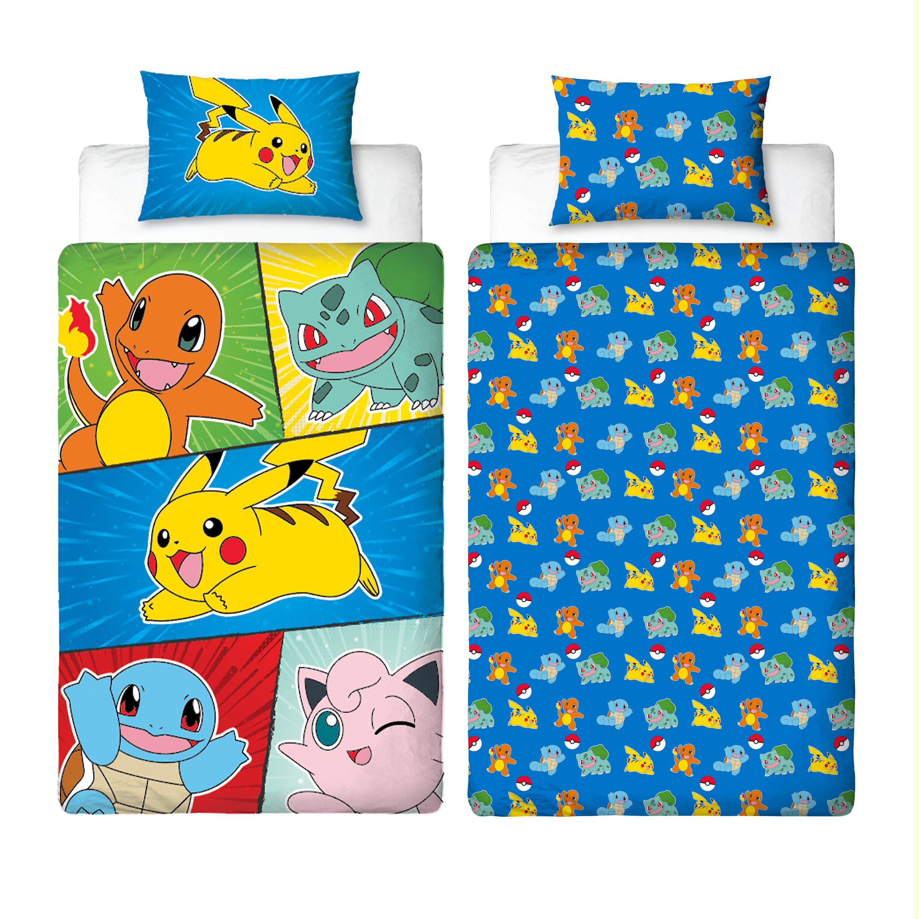Multi - Pokemon - Pokemon Retro Single Panel Duvet - 8