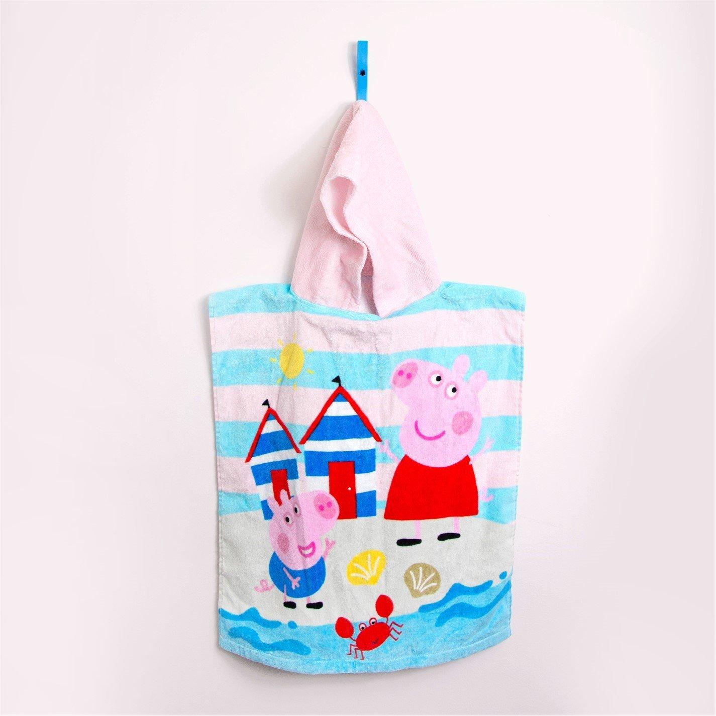 Multi - Peppa Pig - Peppa Pig Waves Poncho Towel - 1