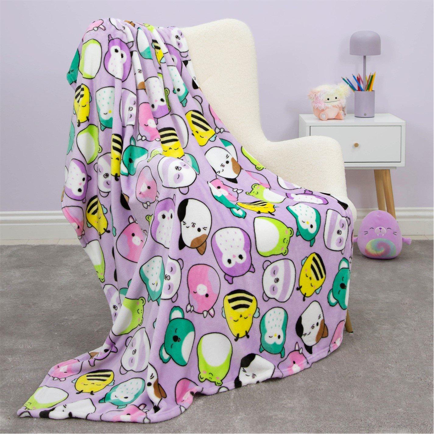 Multi - Squishmallows - Playful Fleece Blanket - 2