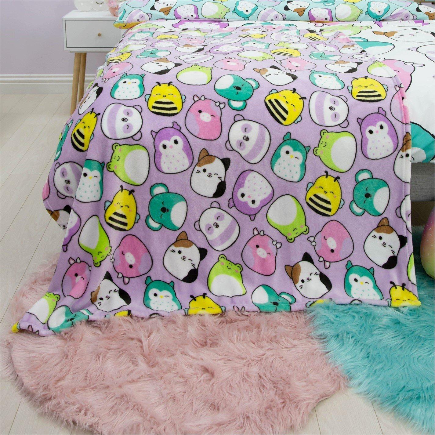 Multi - Squishmallows - Playful Fleece Blanket - 3