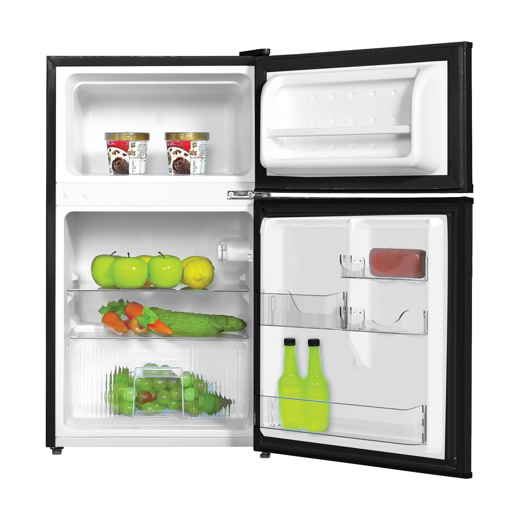Black - Igenix - IG347FFB 96 LITRE 47CM UNDER COUNTER FRIDGE FREEZE - 2