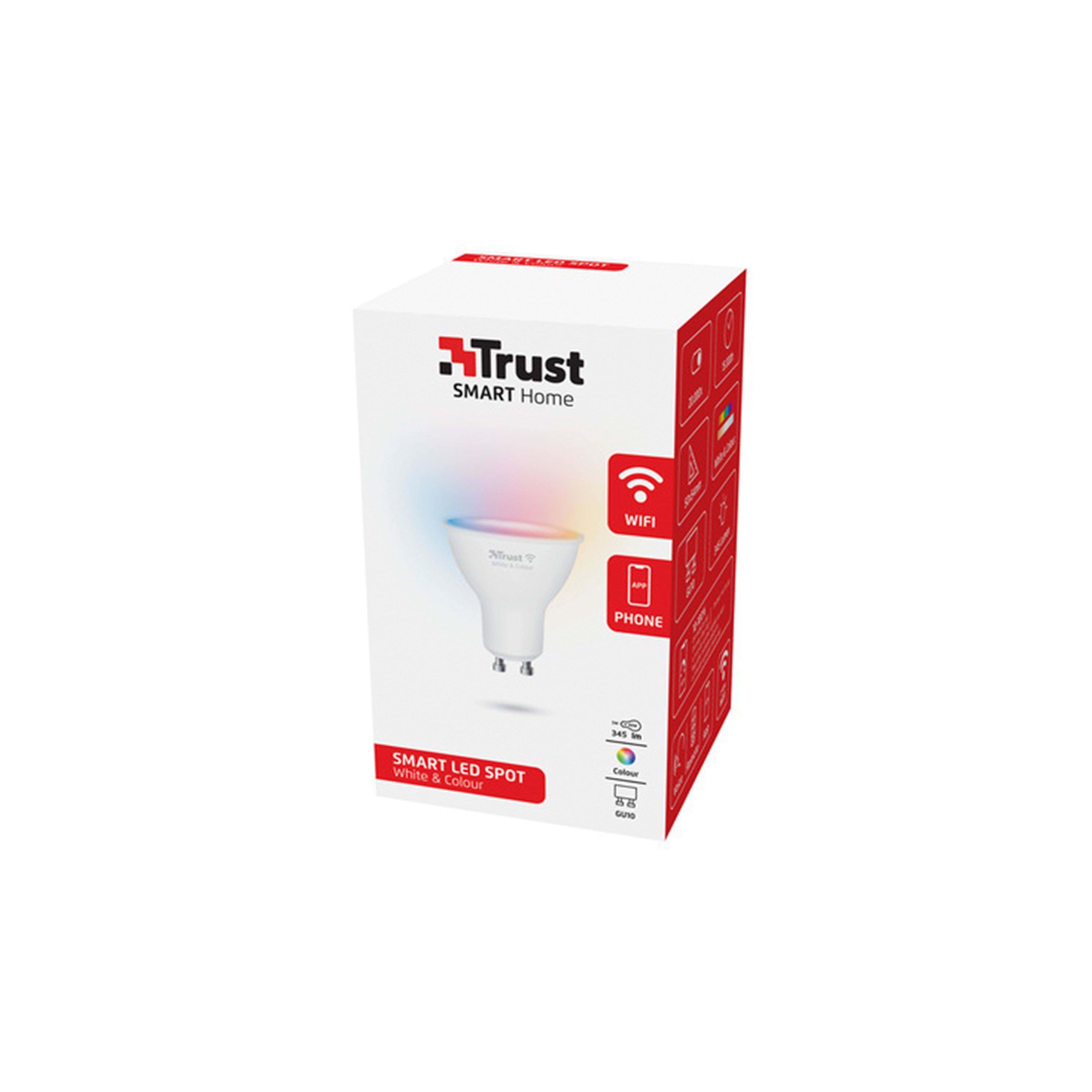 None - Trust - GU10 Smart WIFI Bulb - White & Colour