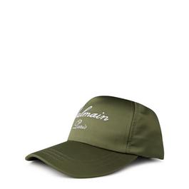 Balmain Signature Embroidered Cap