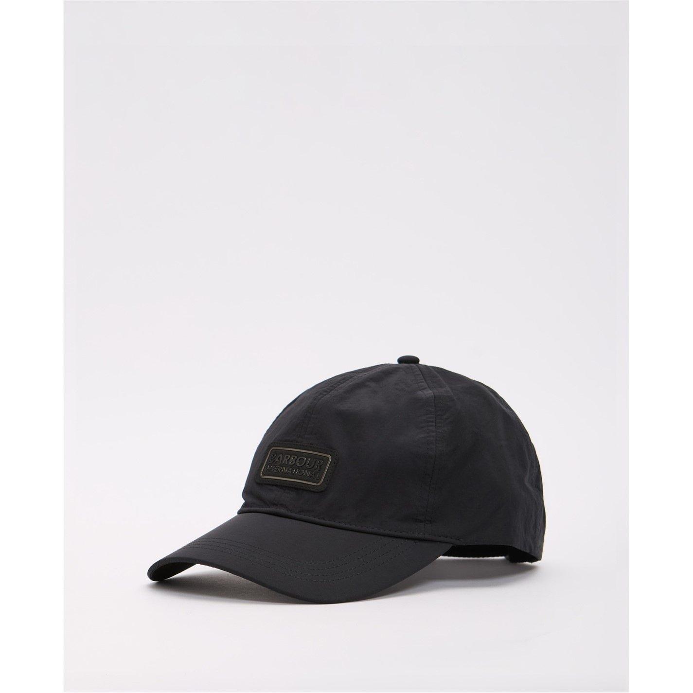 Black - Barbour International - Inline Adjustable Cap - 4