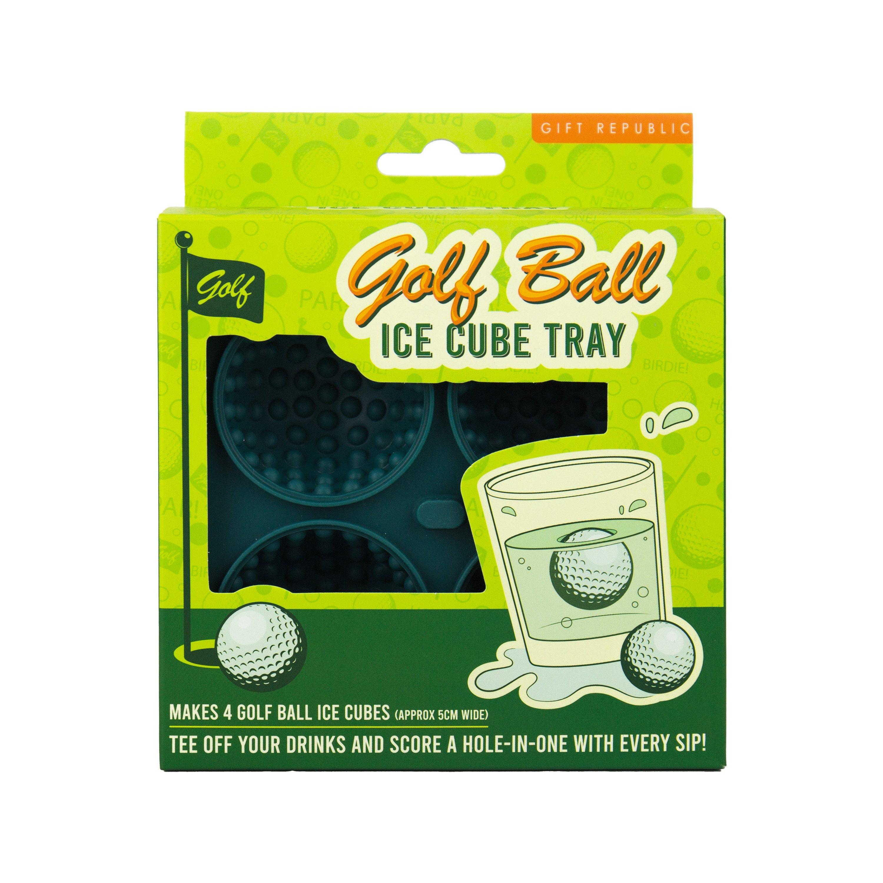 Green - Gift Republic - Golf Ball Ice Cube Tray. - 1