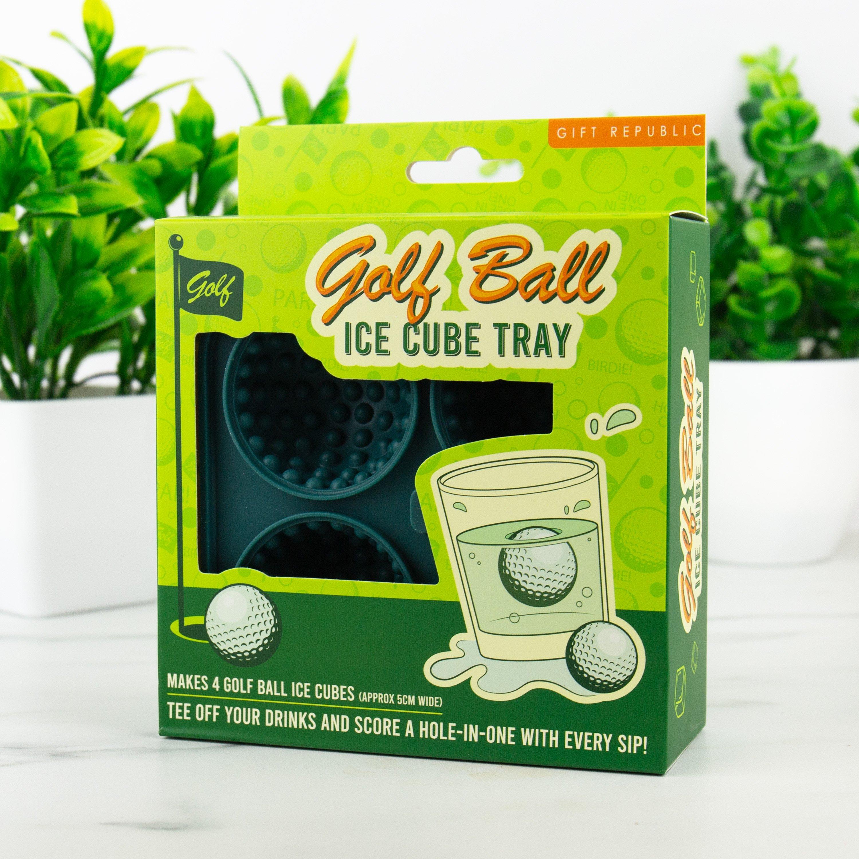 Green - Gift Republic - Golf Ball Ice Cube Tray. - 2