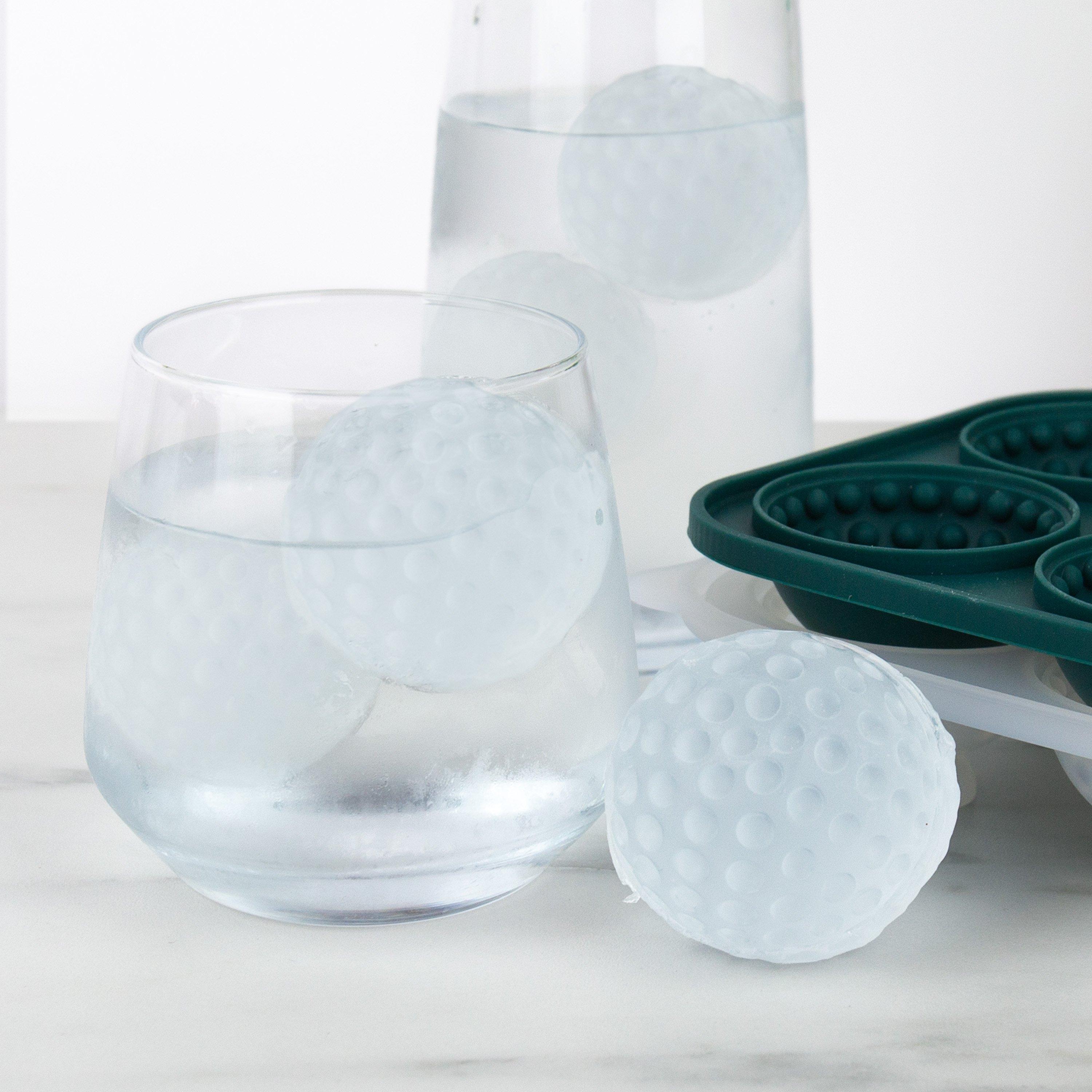 Green - Gift Republic - Golf Ball Ice Cube Tray. - 4