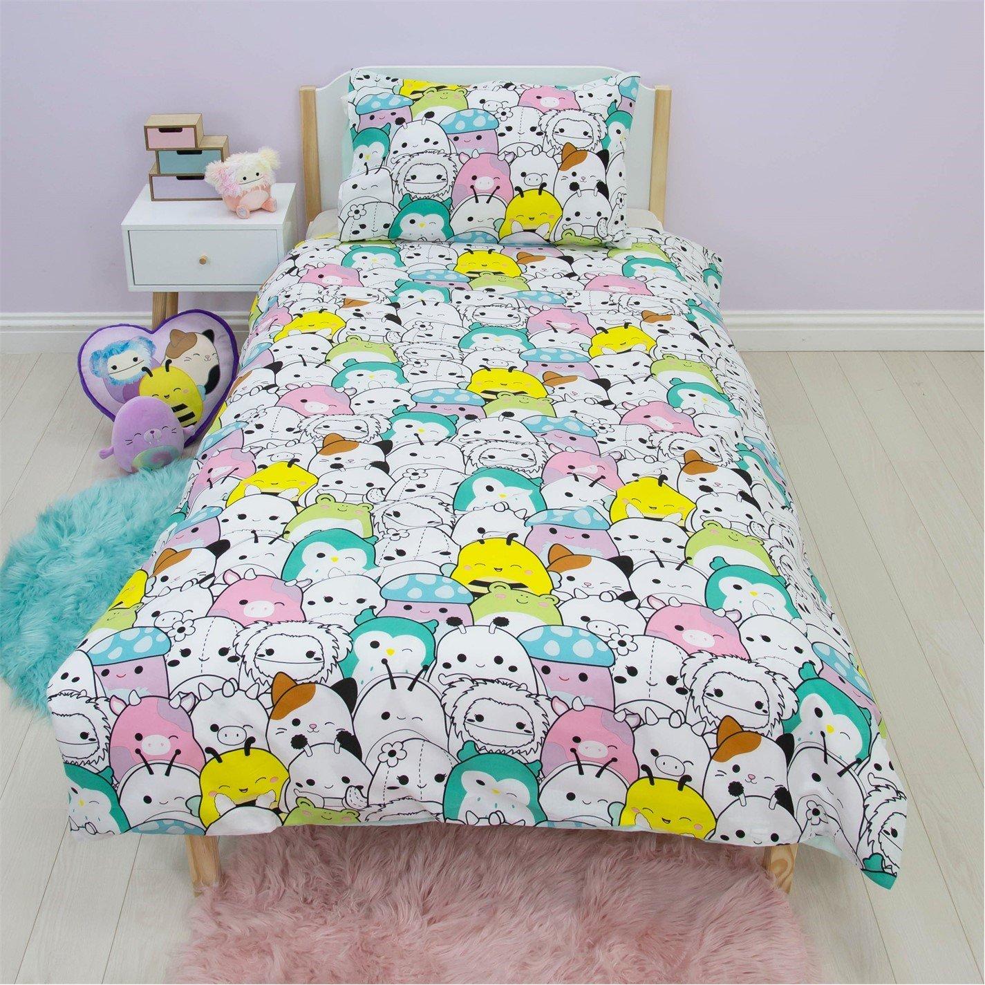Multi - Squishmallows - Squishmallows Flash Single Panel Duvet - 3