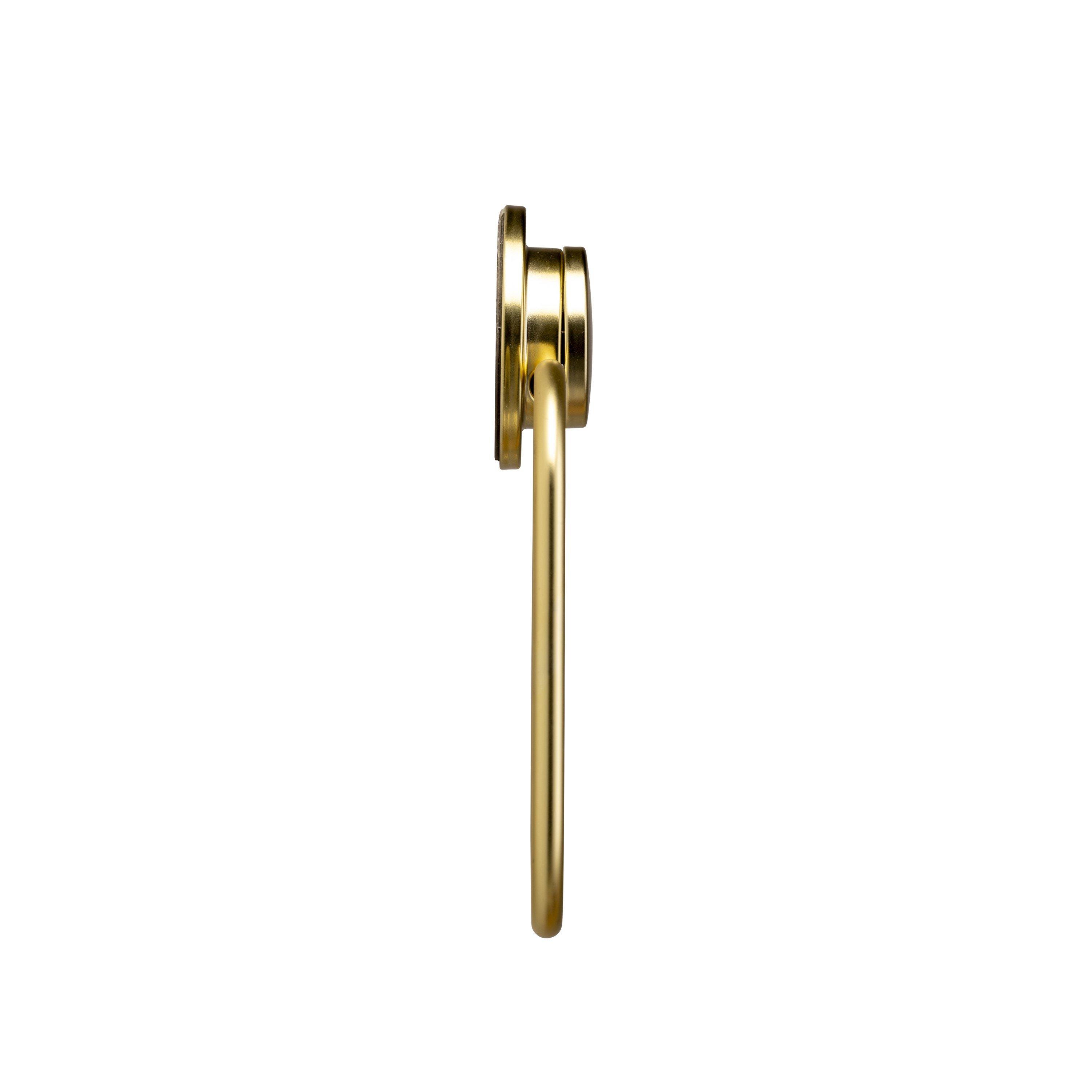 Gold - Croydex - Stick n Lock Gold Towel Ring - 3