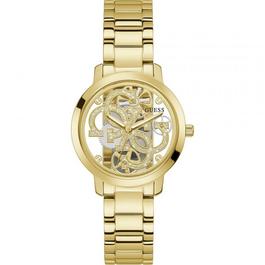 Guess Ladies Guess Quattro Clear Watch