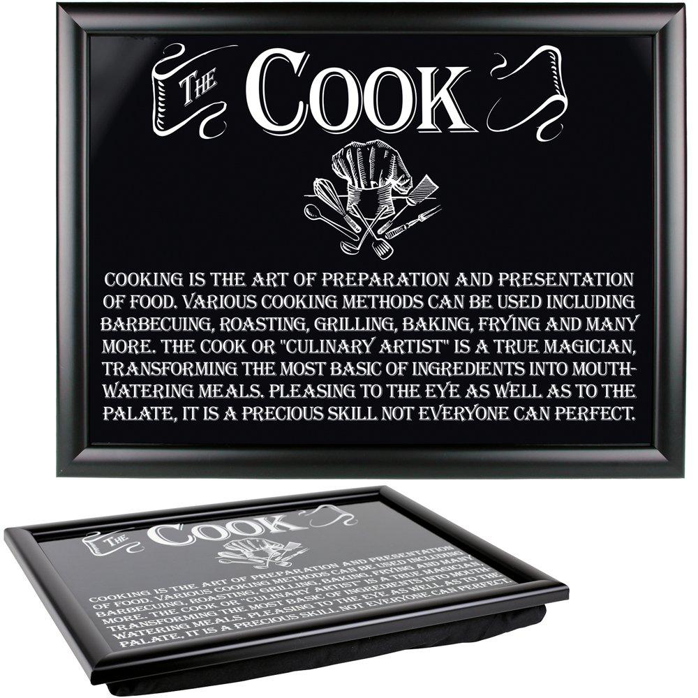 Black - Ultimate Gift For Man - 8833 - Cook Lap Tray