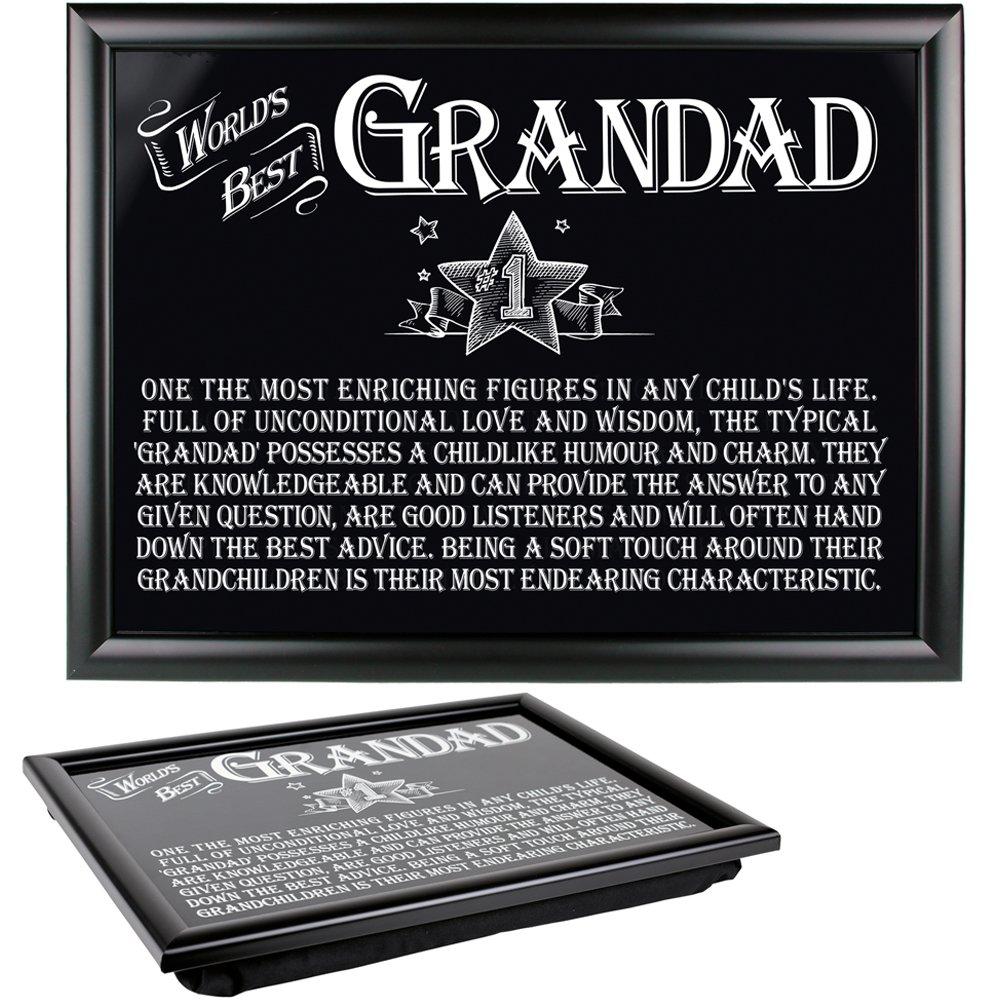 Black - Ultimate Gift For Man - 8830 - Grandad Lap Tray