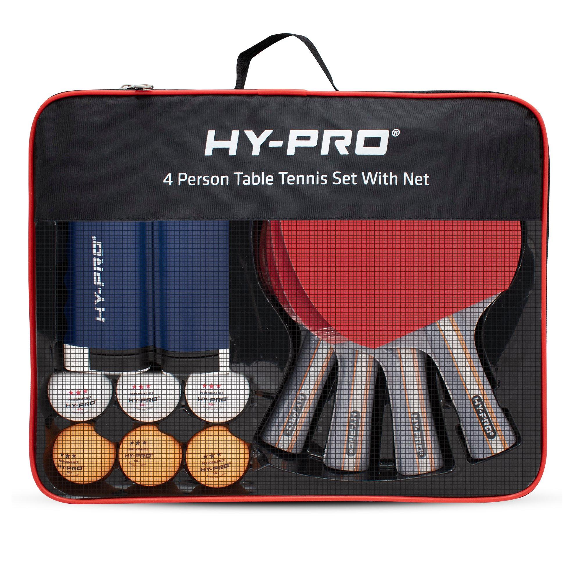 Multi - Hy-Pro - Hy-Pro 4 Person Table Tennis Set - with Net - 2