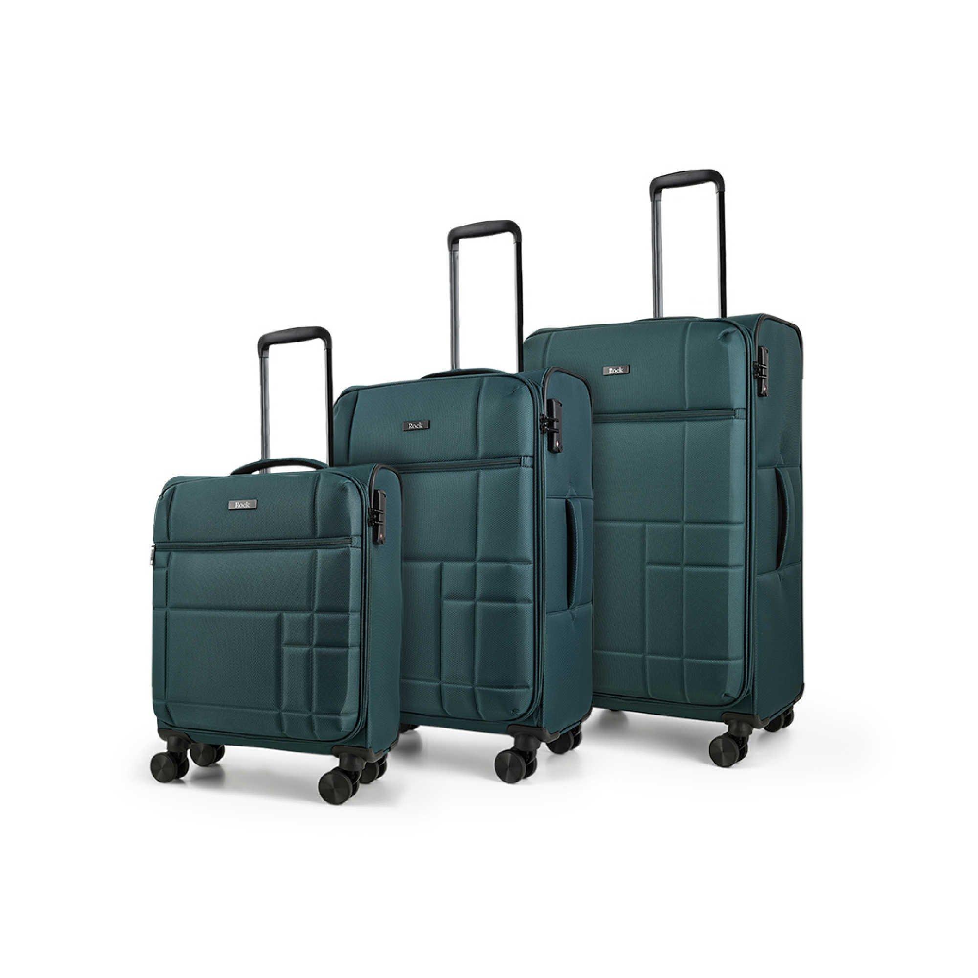 Green - Rock - Rock Tokyo Suitcase Green - 1