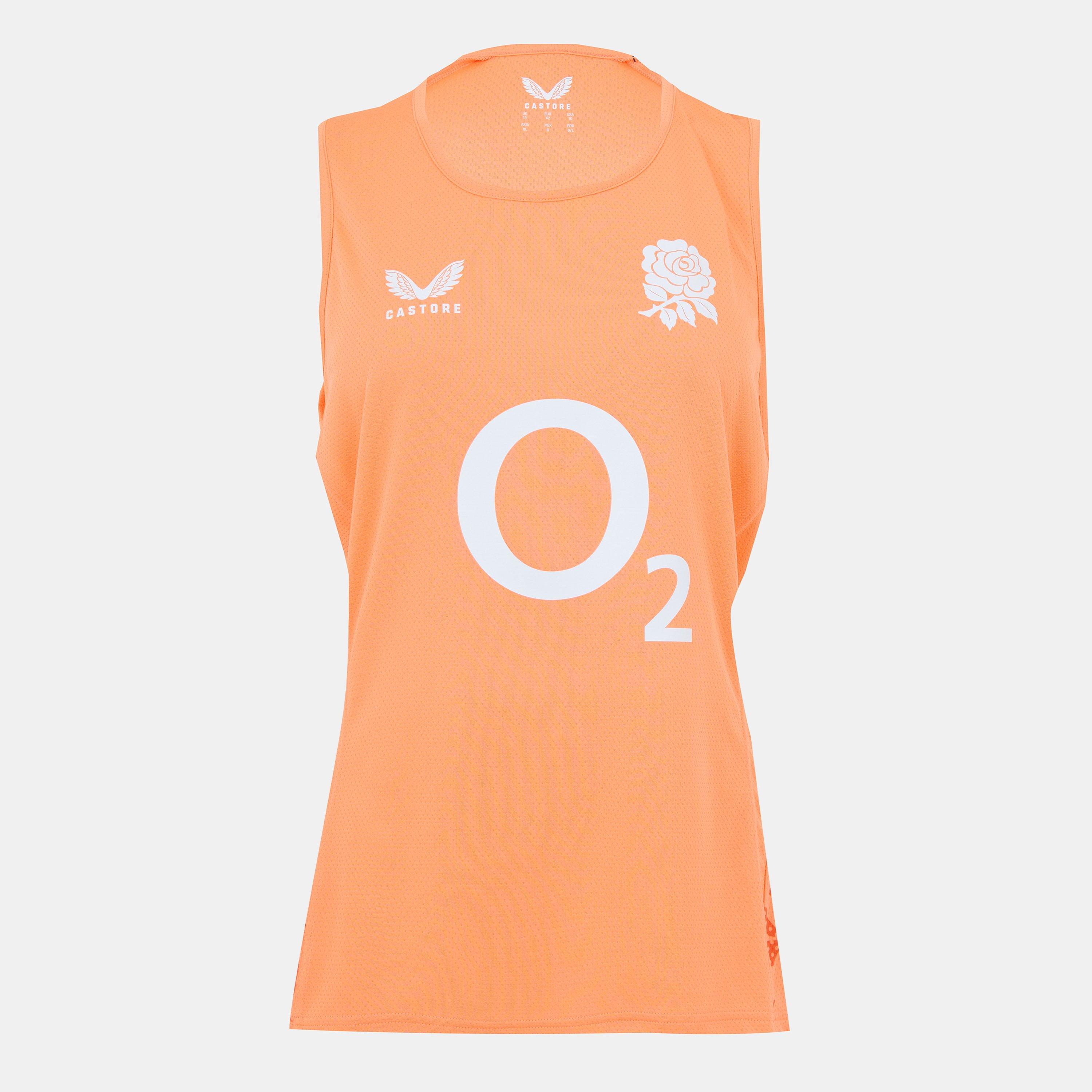 Melon - Castore - Red Roses Rugby Performance Vest 2025 Womens - 1