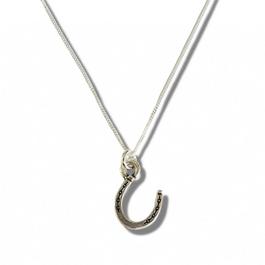 Aye Do Horseshoe Silver Necklace NP-NKhs