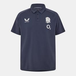 Castore England Travel Polo Shirt 2025 Adults