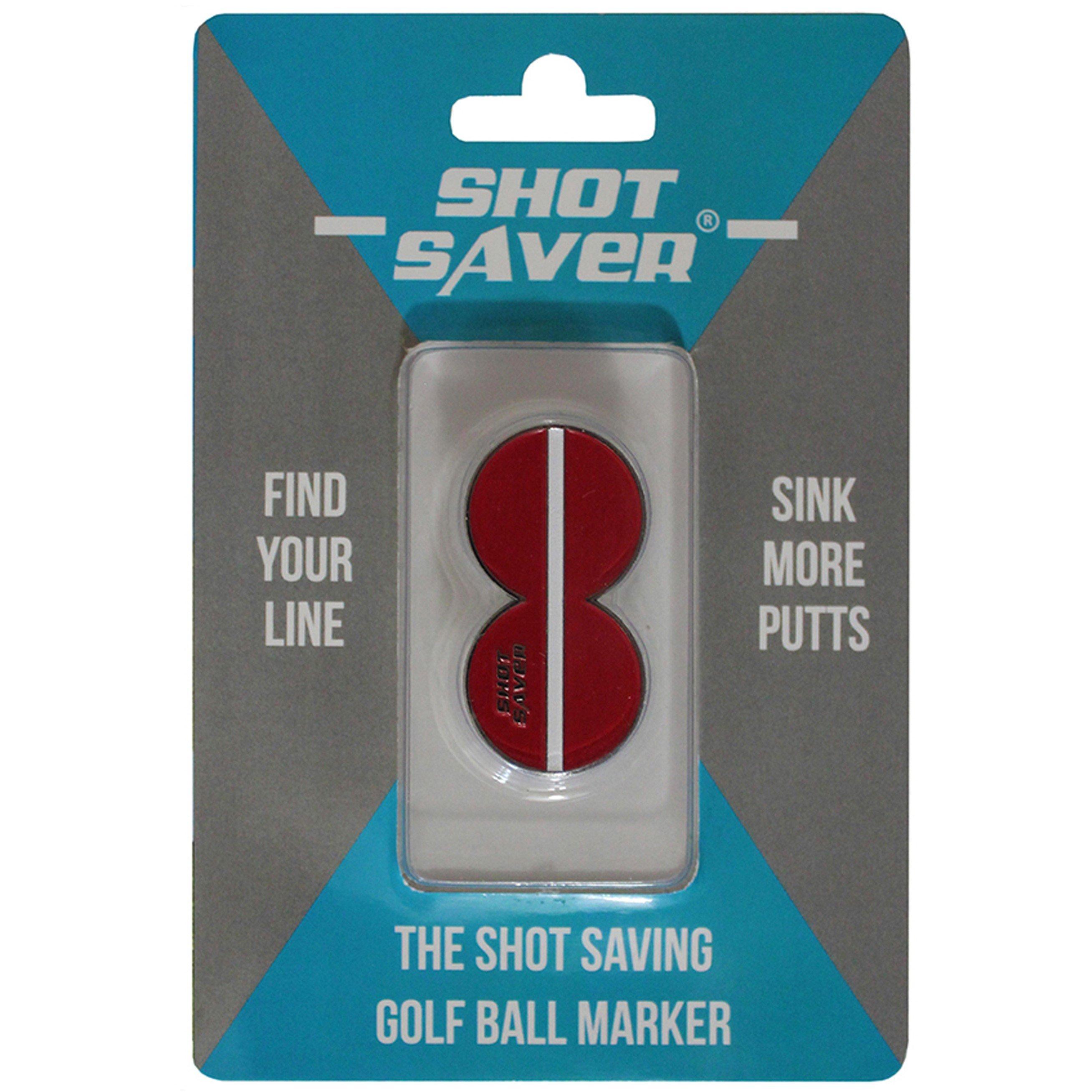 Red - Shot Saver - Shot Saver Ball Marker - 1