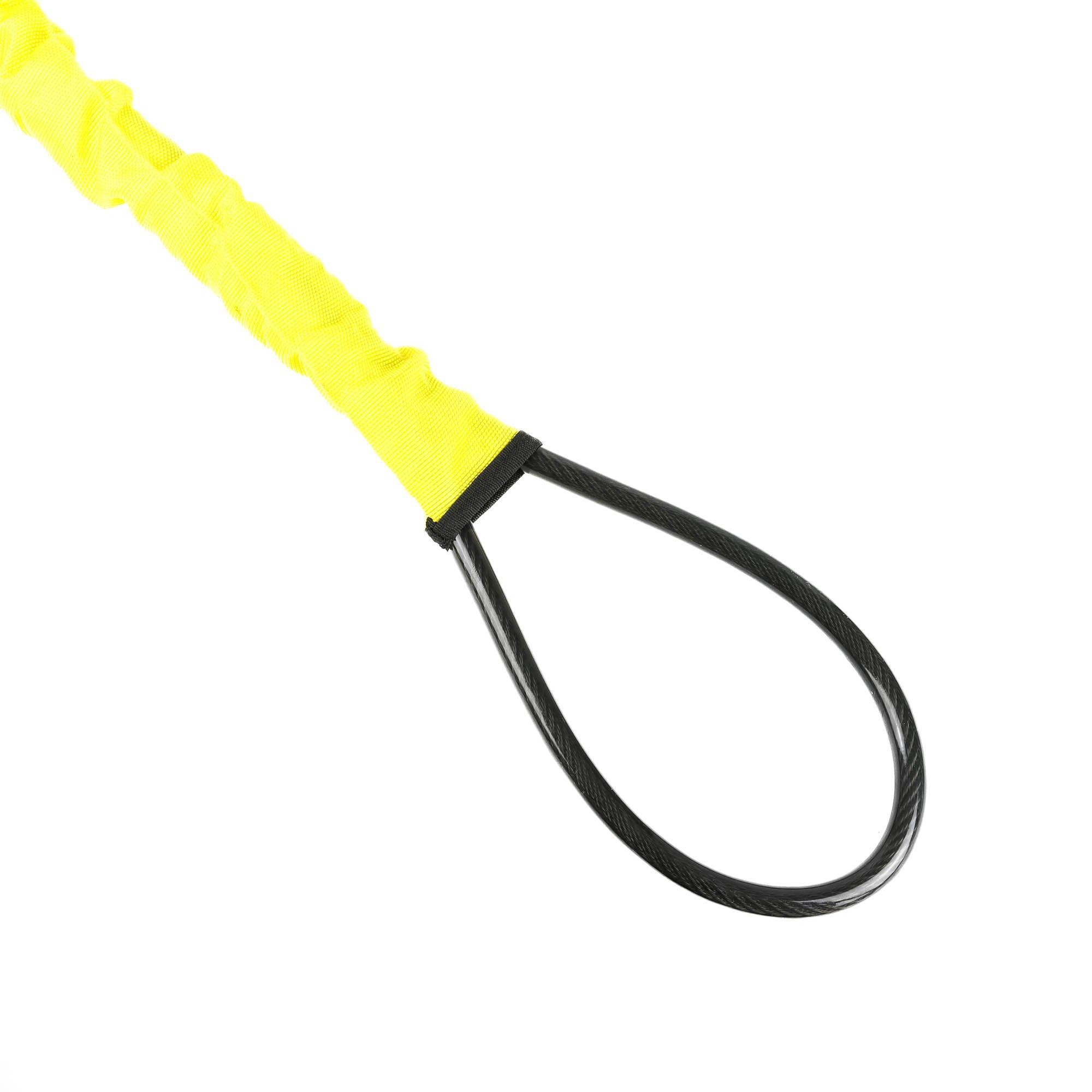 Yellow/Black - Streetwize - Anti-theft Steering Wheel Seat Belt Lock - 4