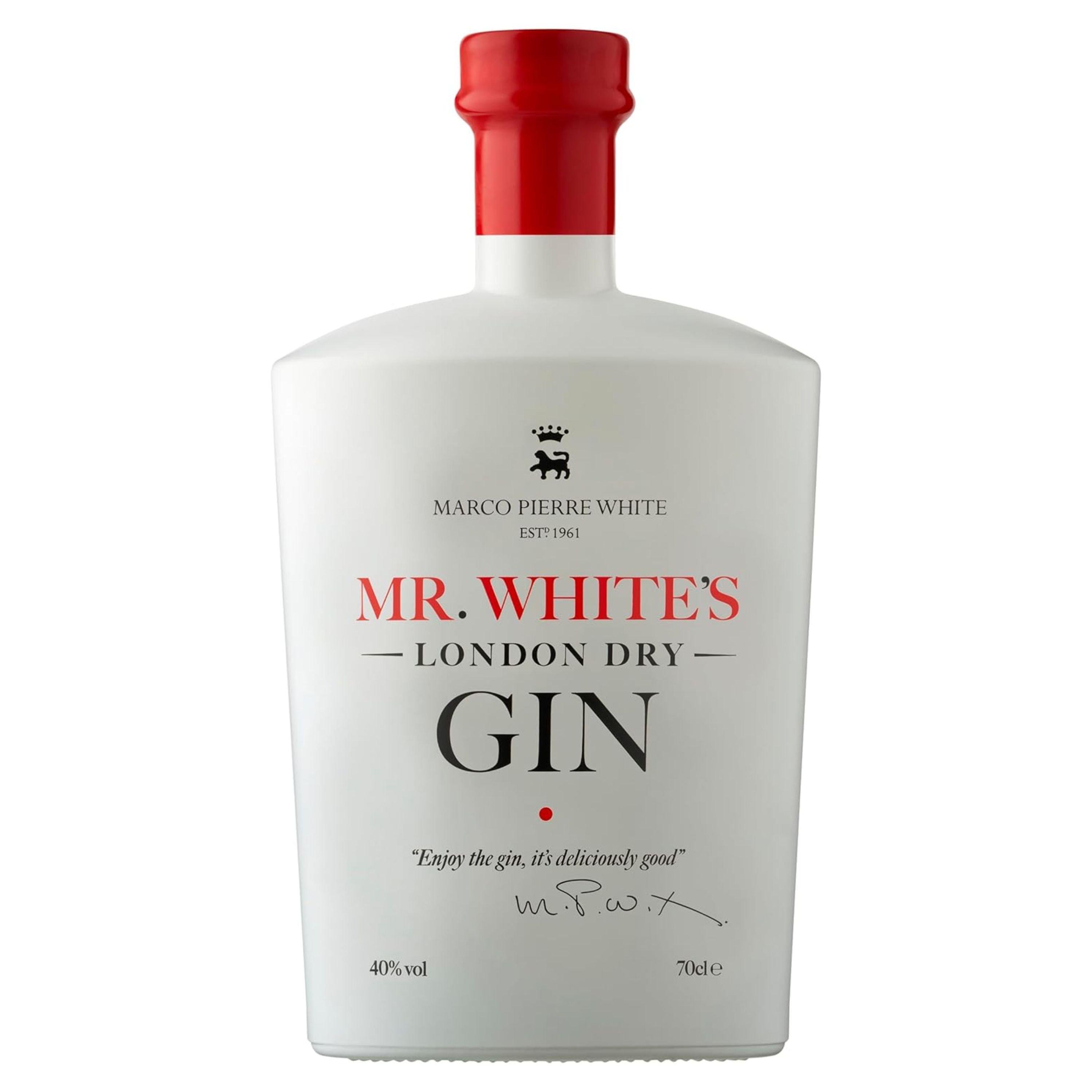 White - Unbranded - Mr Whites London Dry Gin 70cl