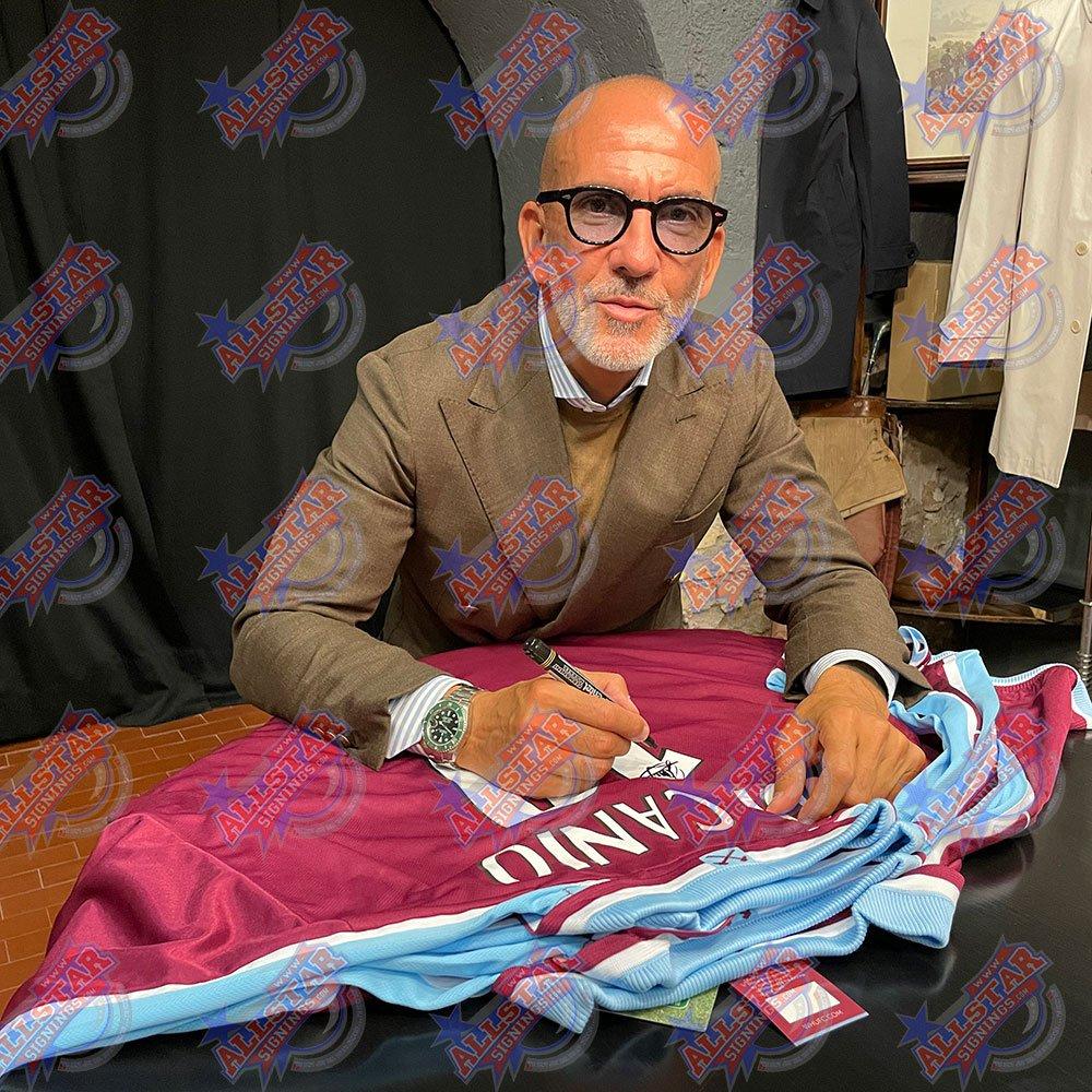 Claret - AllStarSignings Ltd - Paolo Di Canio signed & framed West Ham United shi - 2