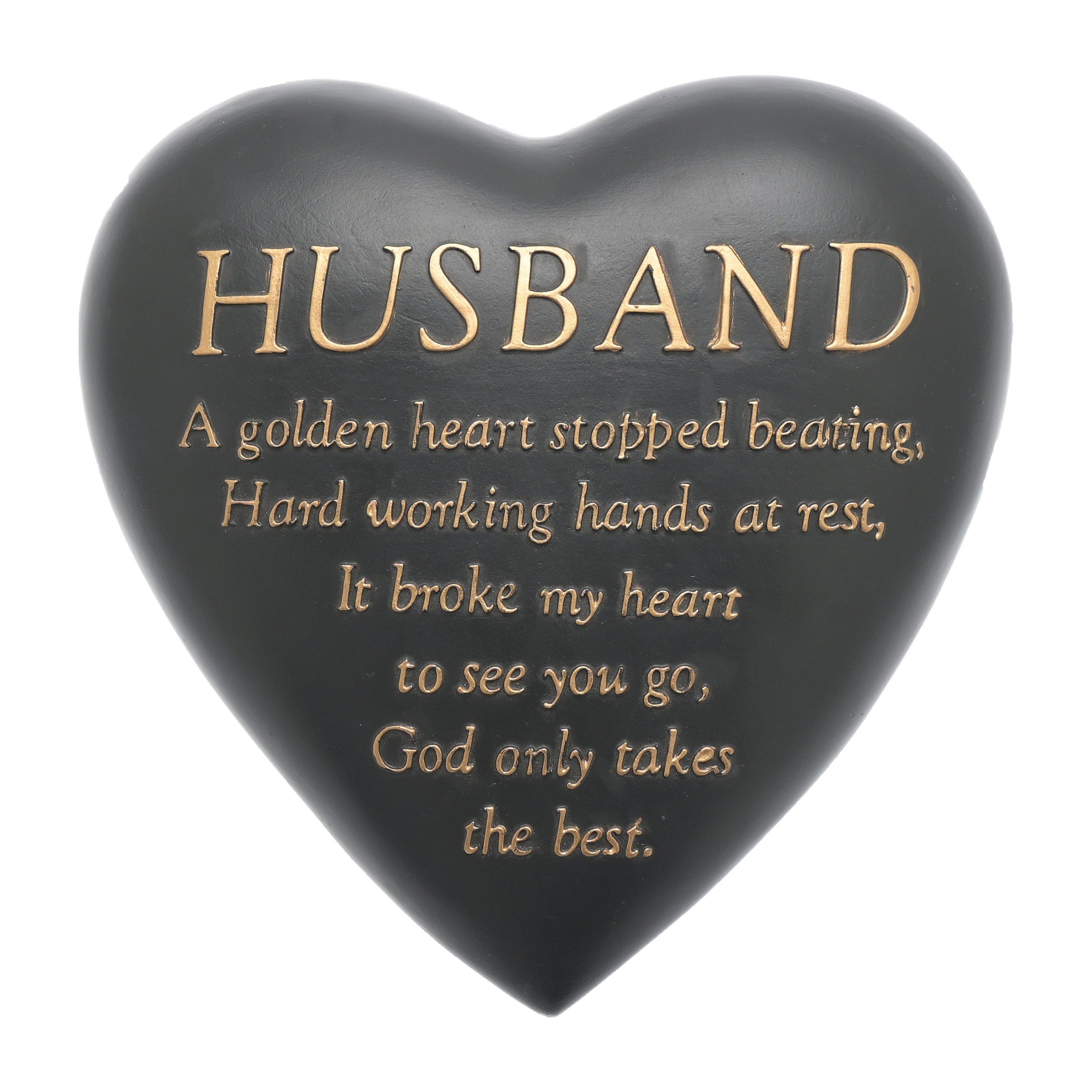 Celebrations  Thought Of You Husband Graveside Plaque - Husband - Dark Grey
