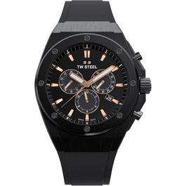 TW Steel Montre chronographe pour homme avec dateur Swiss Canteen