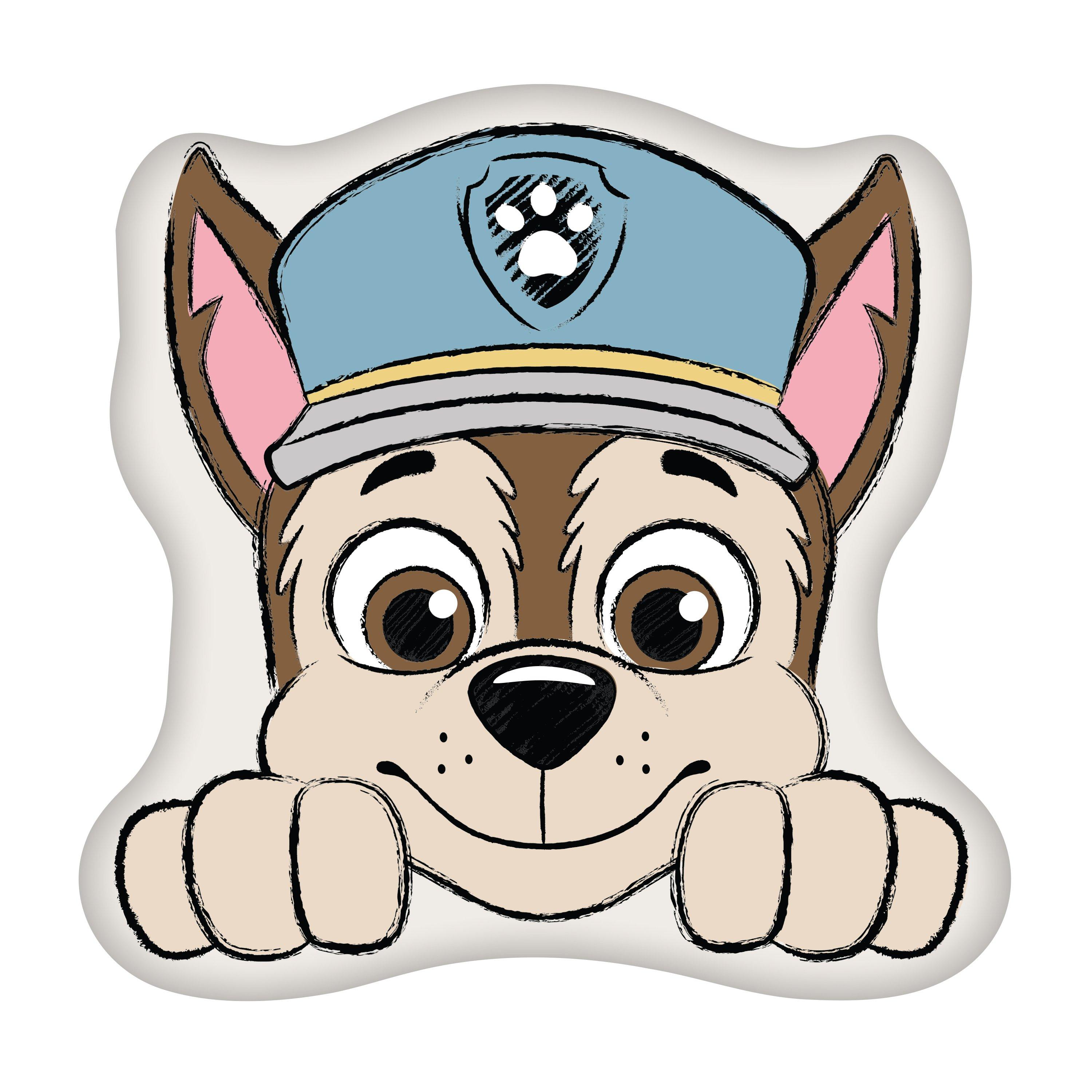 Multi - Paw Patrol - Sketchy Shaped Cushion - 5