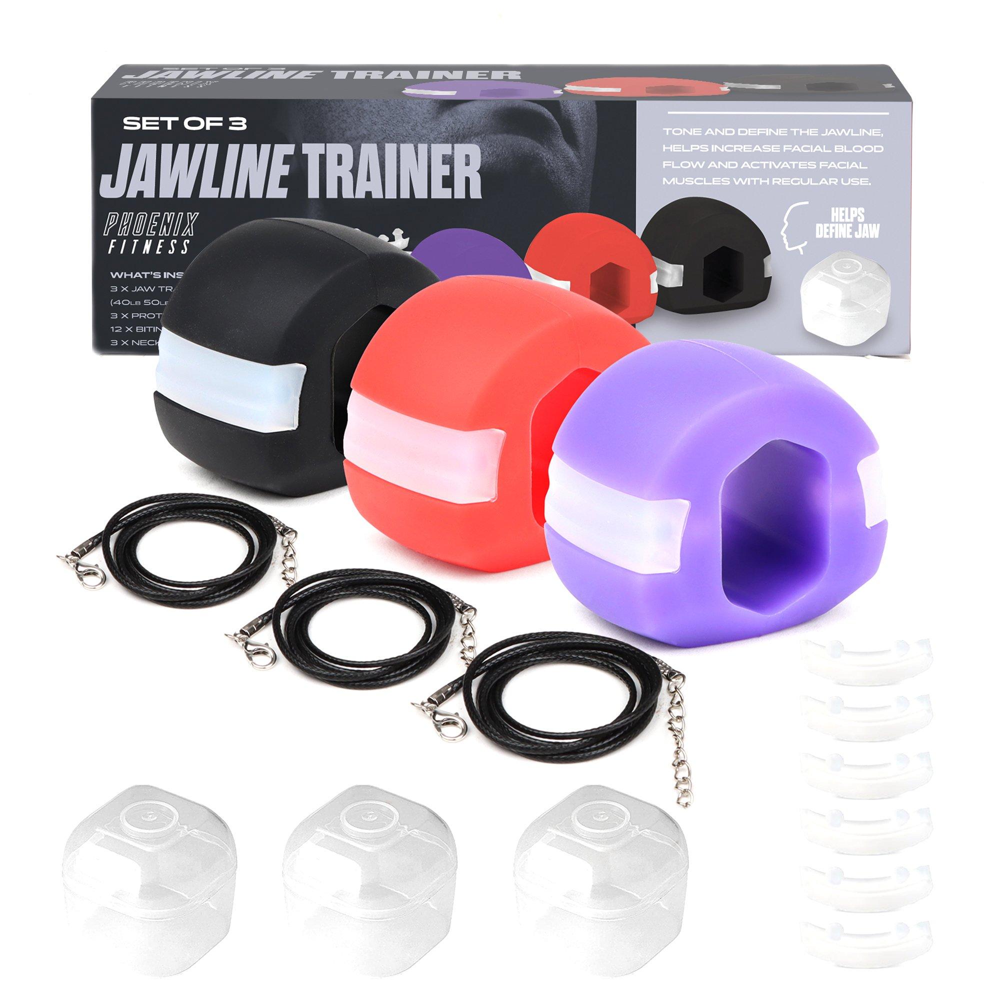 Multicoloured - Phoenix Fitness - Jaw Exerciser - 1