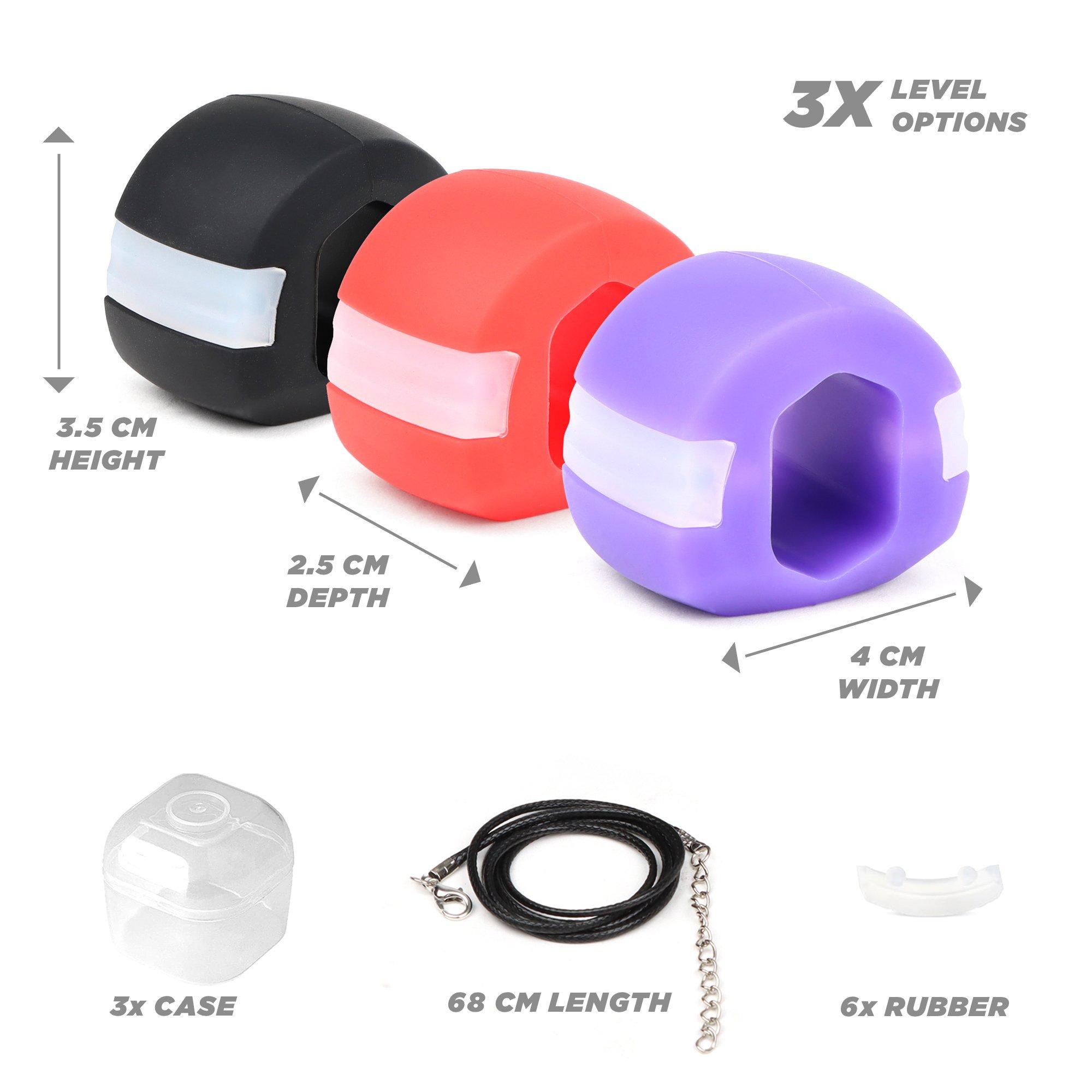 Multicoloured - Phoenix Fitness - Phoenix Fitness Jaw Exerciser - 5