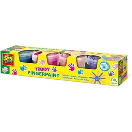 SES Creative Fingerpaint 4 trendy colours x 110ml
