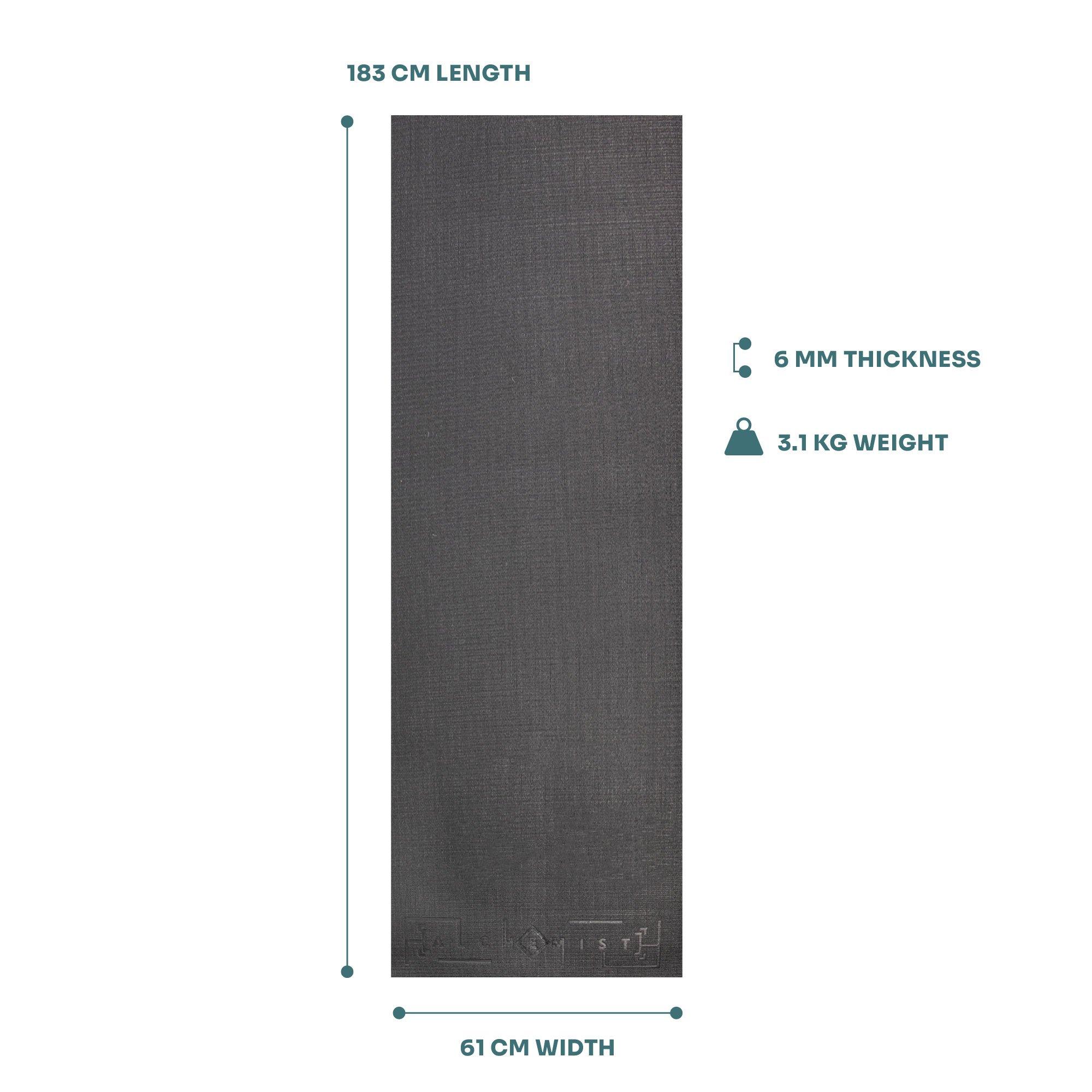 Black - Myga - Alchemist Performance Yoga Mat - 5
