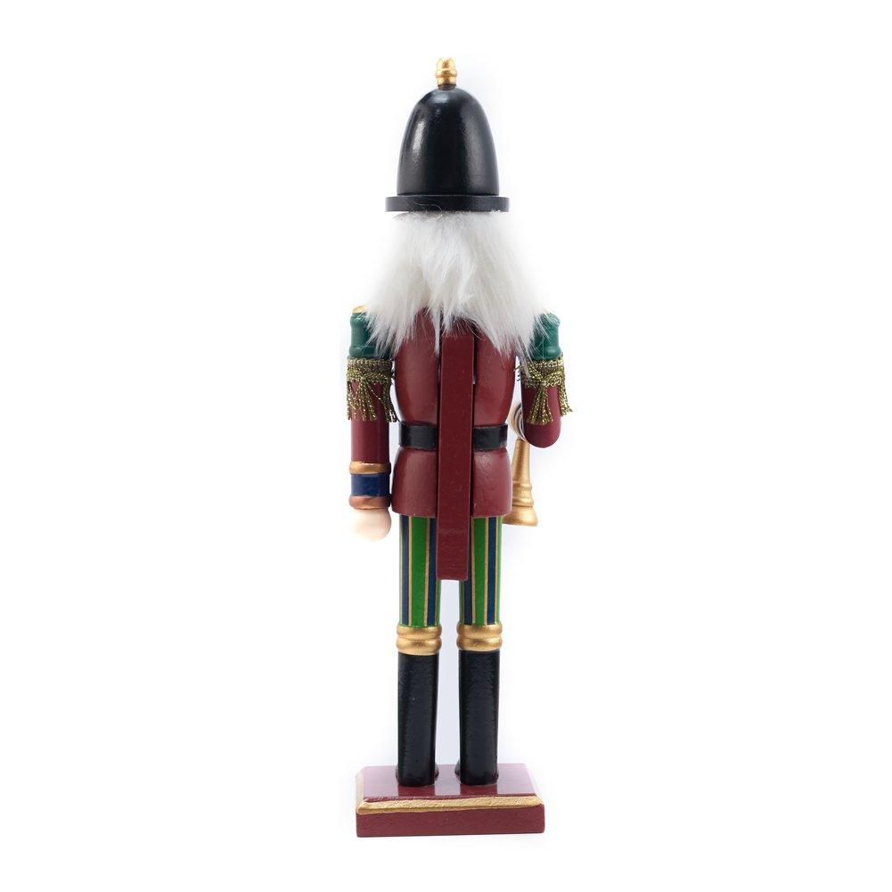 Multi - LIFE IDEAS - Wooden Nutcracker Soldier Ornament - 5