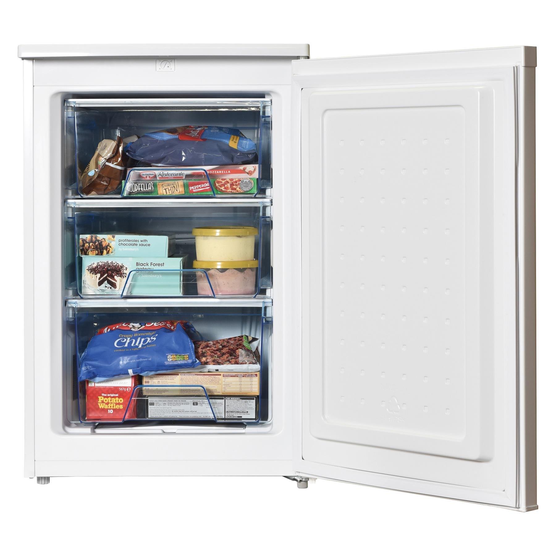White - Statesman - U355W 55CM UNDER COUNTER FREEZER - 2